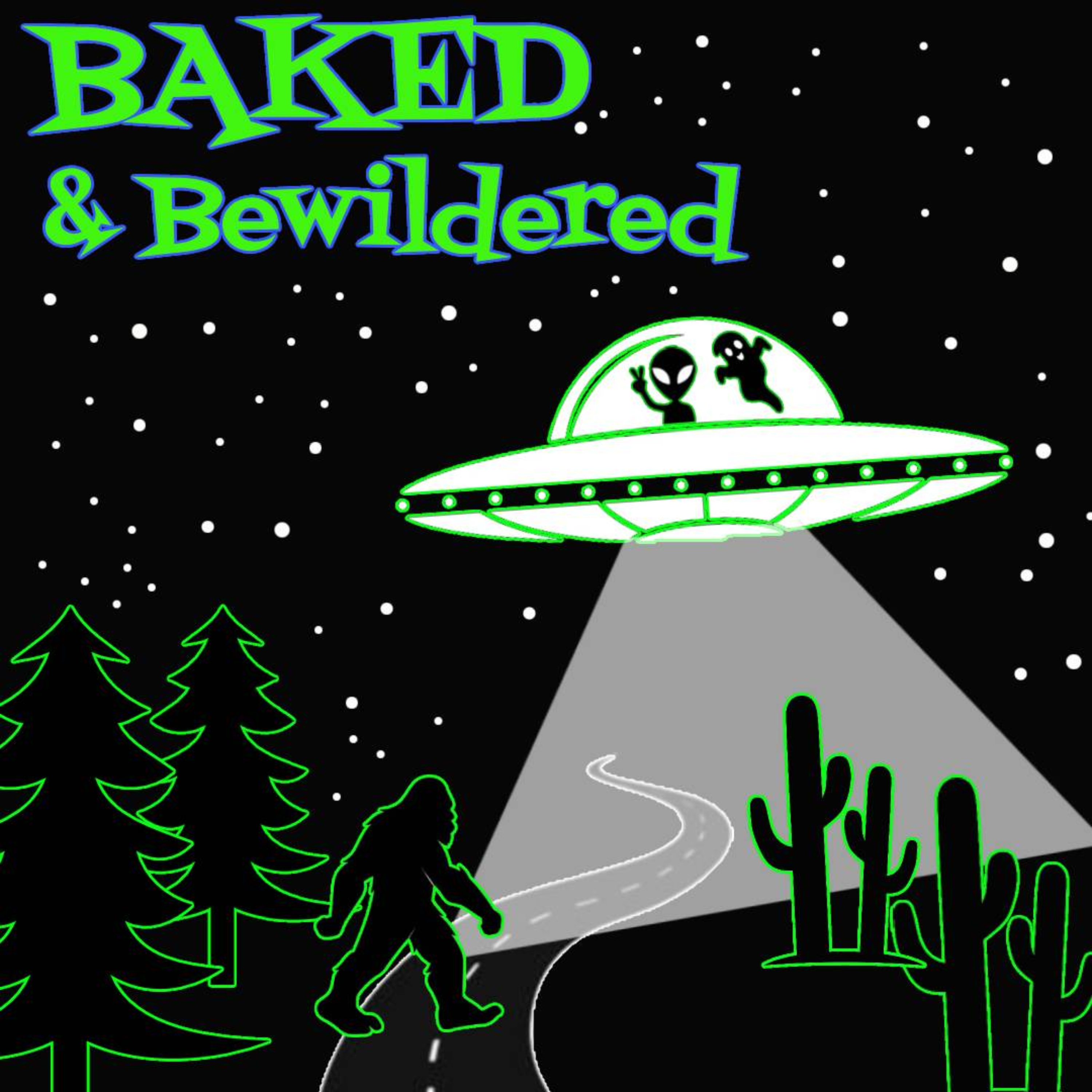 Baked and Bewildered podcast artwork