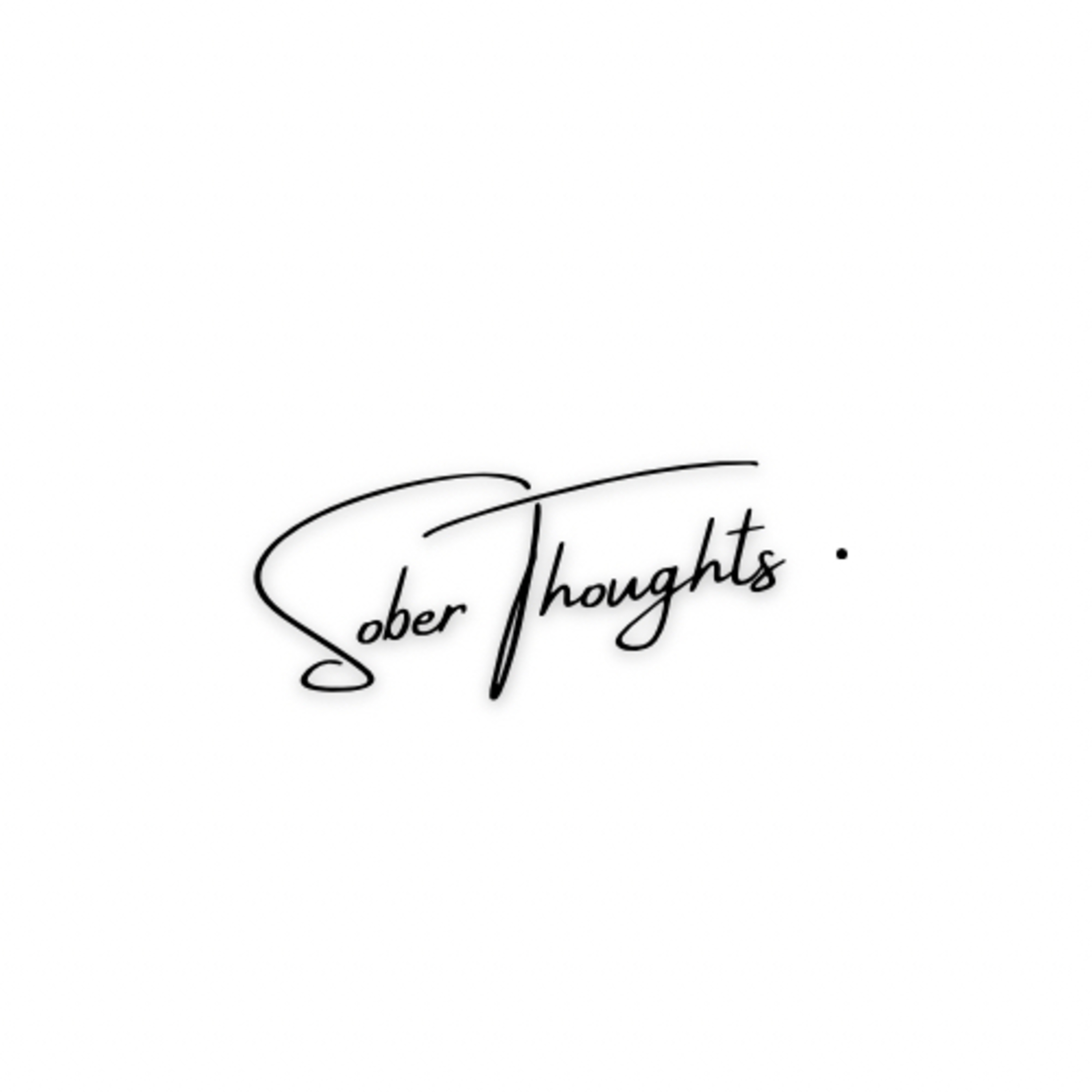 Sober Thoughts. podcast artwork