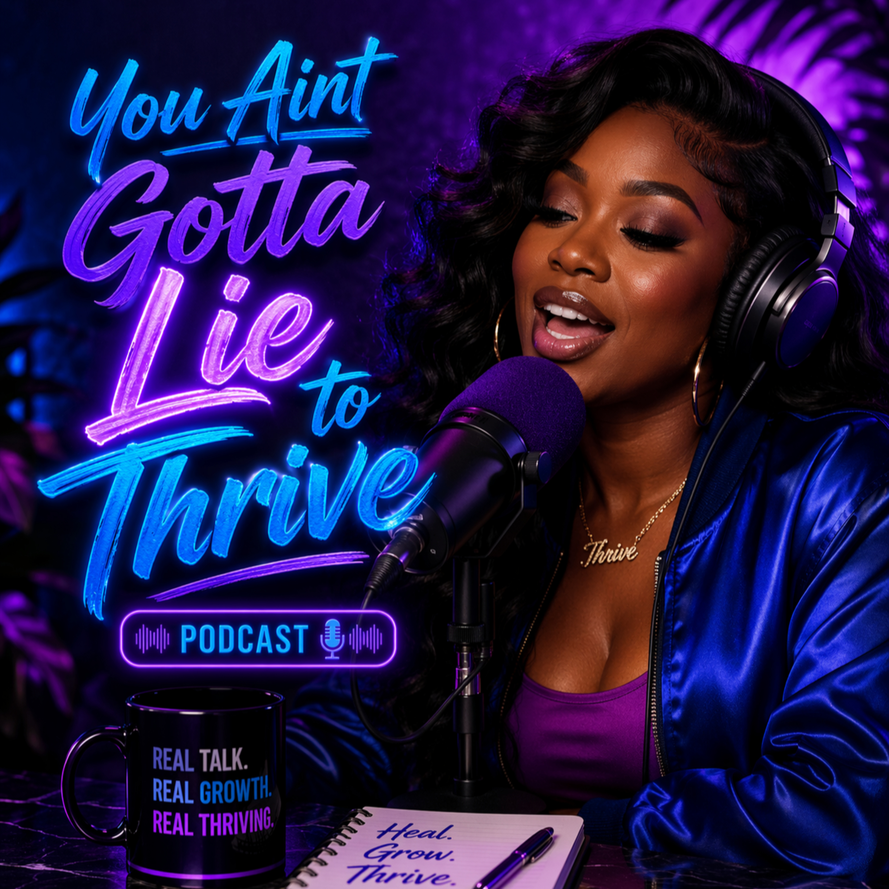 You Ain't Gotta Lie to Thrive podcast artwork