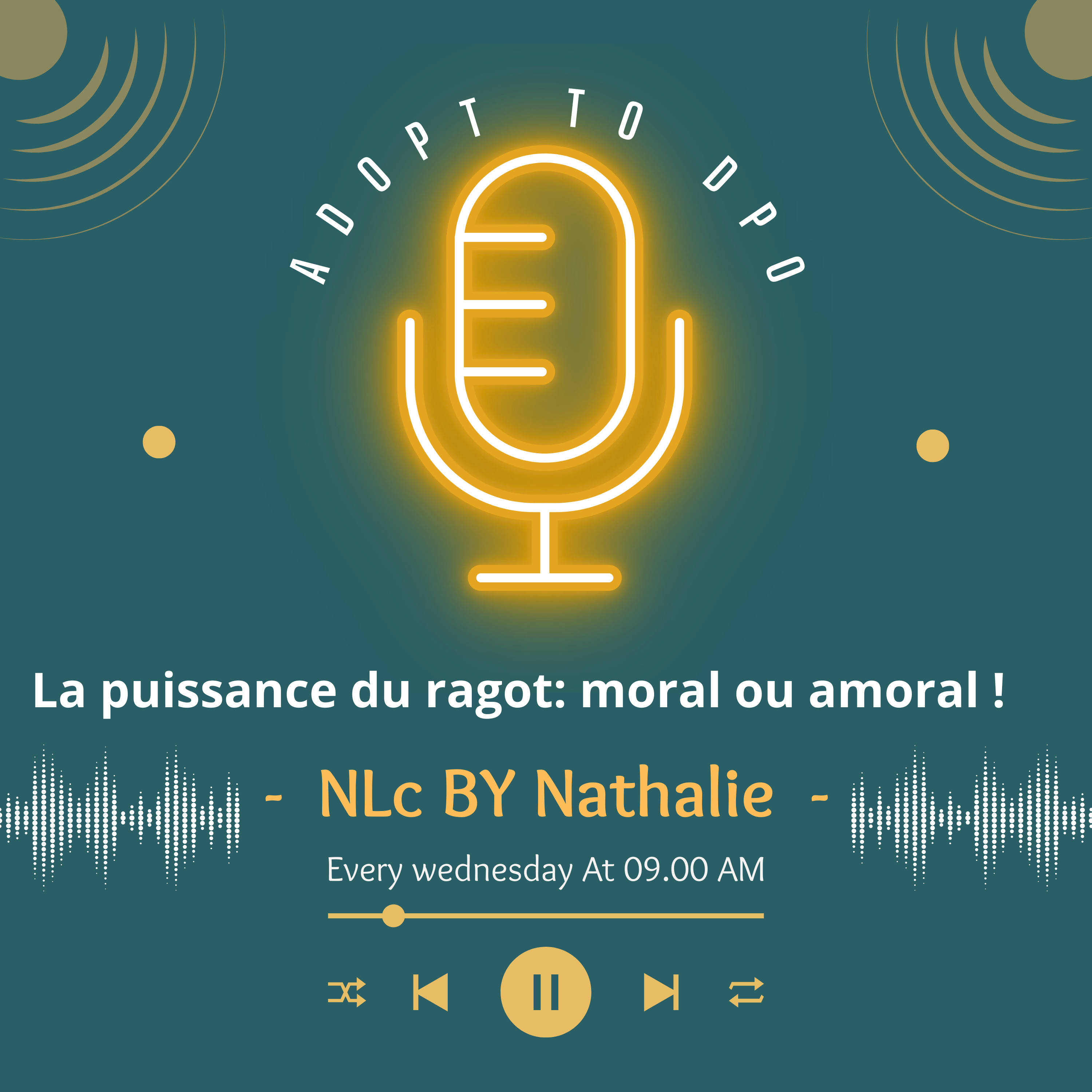 La puissance du ragot: morale ou amorale podcast artwork