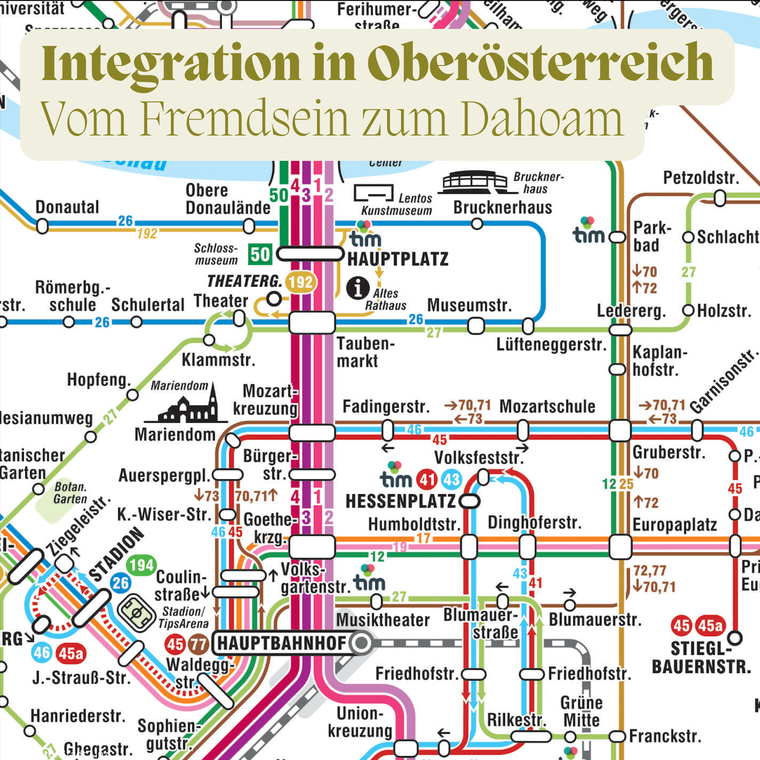 INTEGRATION IN OBERÖSTERREICH -VOM FREMDSEIN ZUM DAHOAM podcast artwork