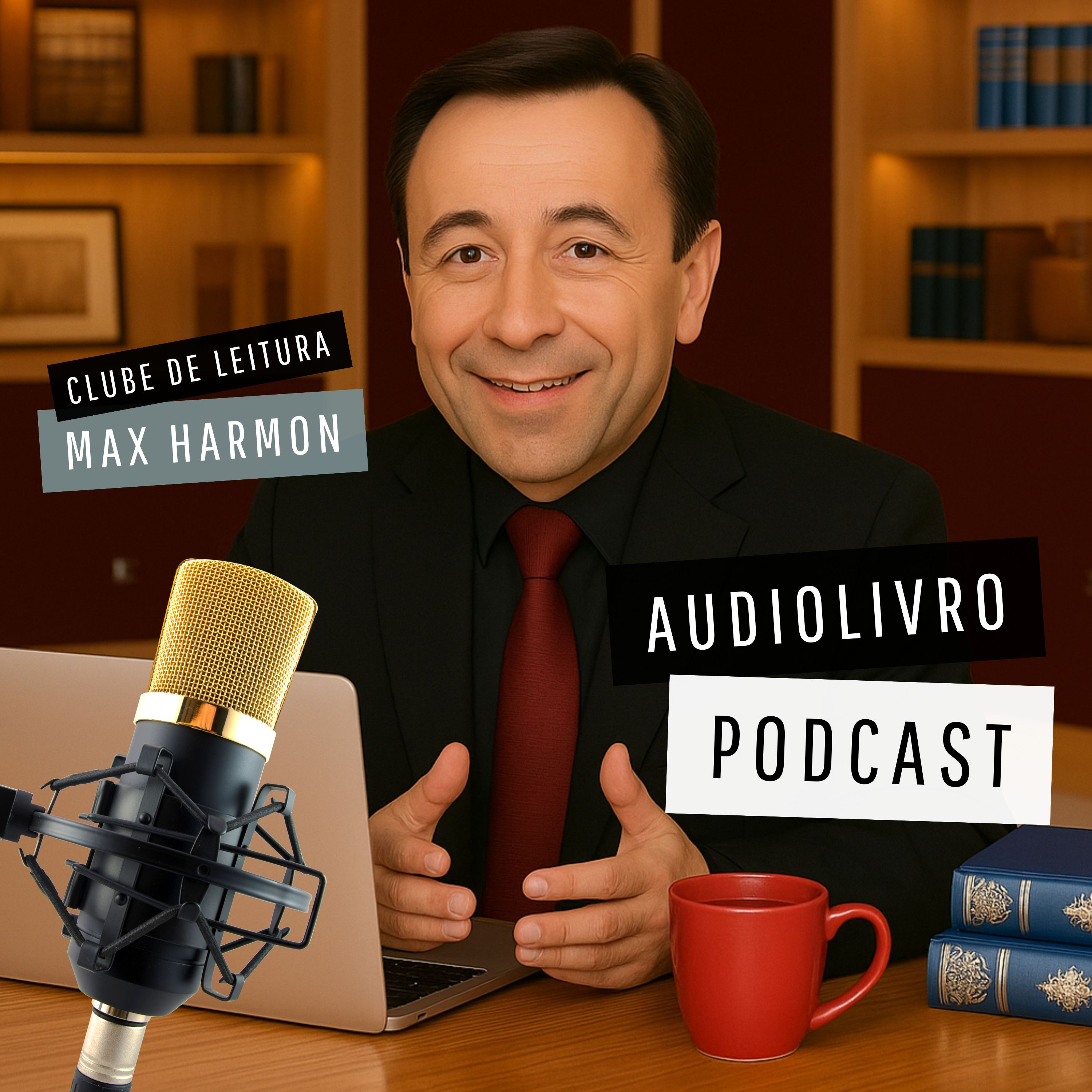 Clube de leitura Max Harmon podcast artwork