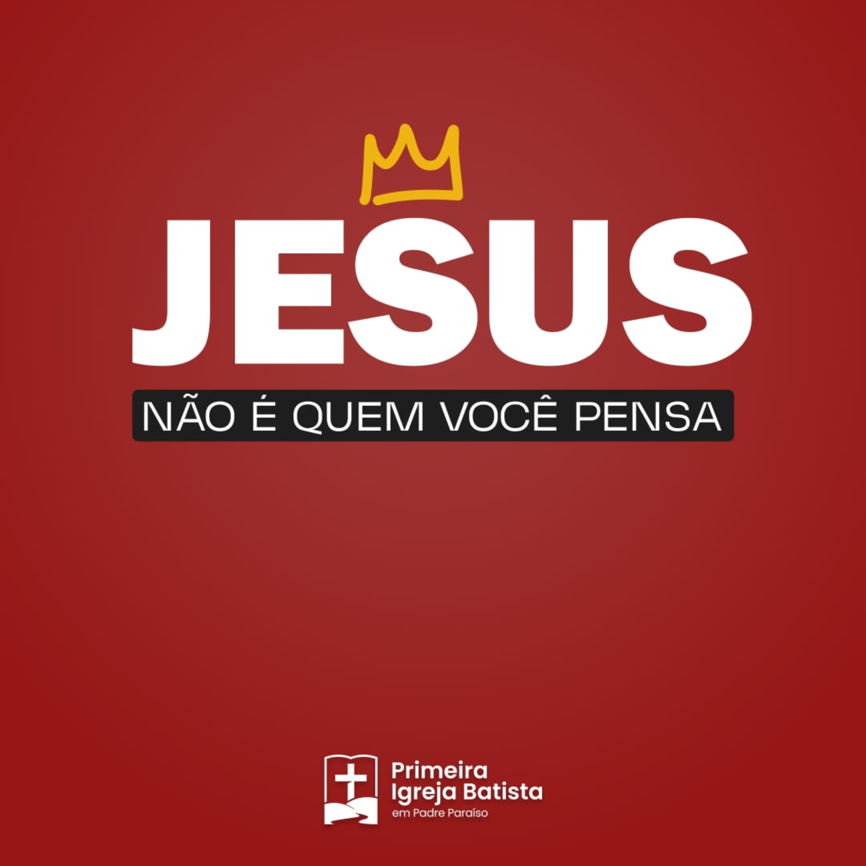 Jesus não é quem você pensa. podcast artwork