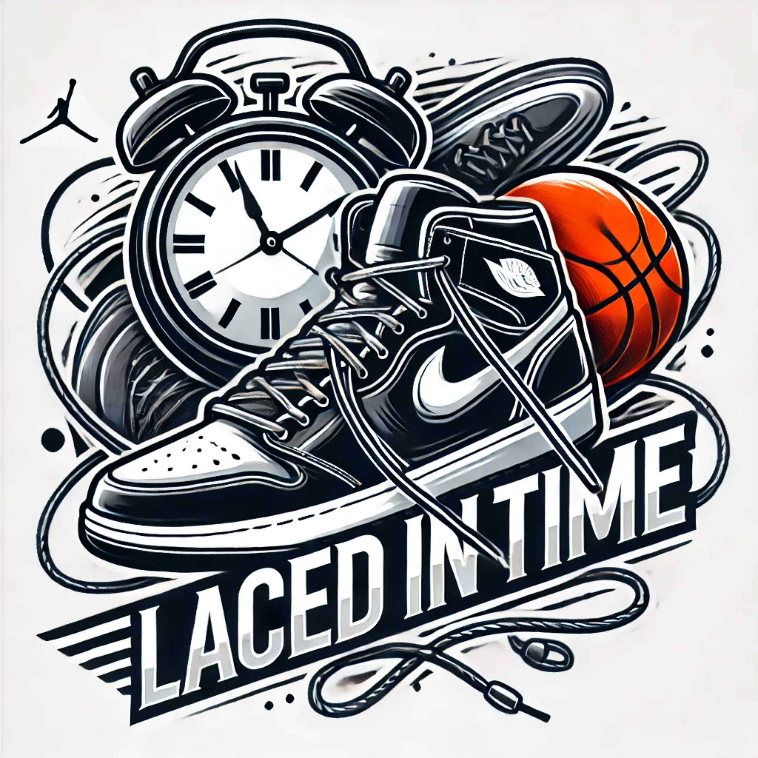 Laced in Time podcast artwork