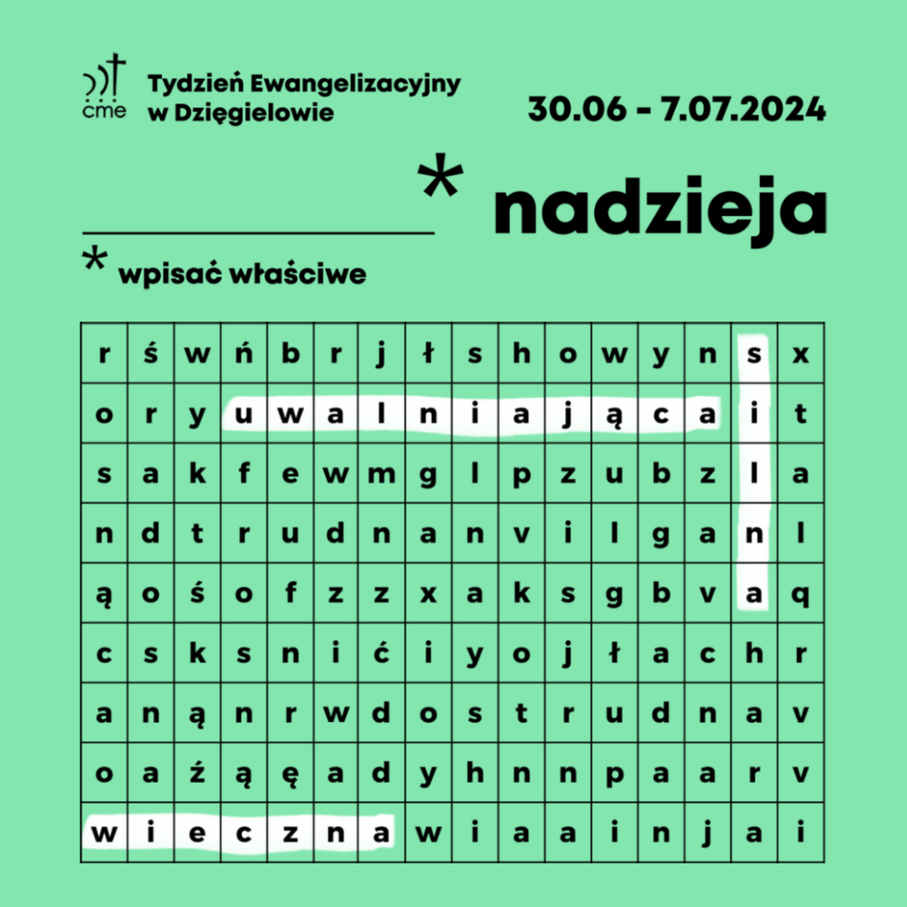 Nadzieja! - Tydzień Ewangelizacyjny Dzięgielów 2024 podcast artwork