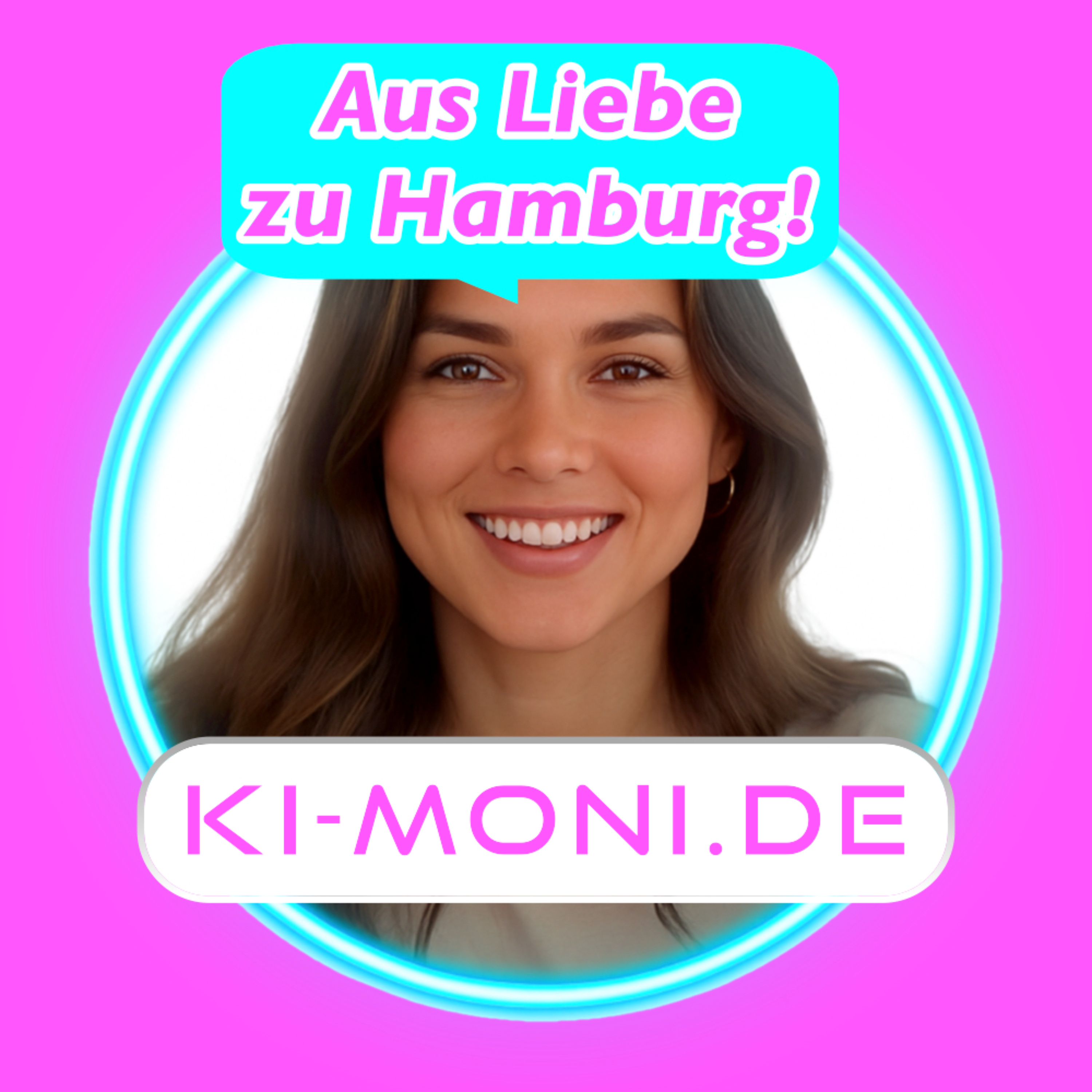 Aus Liebe zu Hamburg mit KI Moni