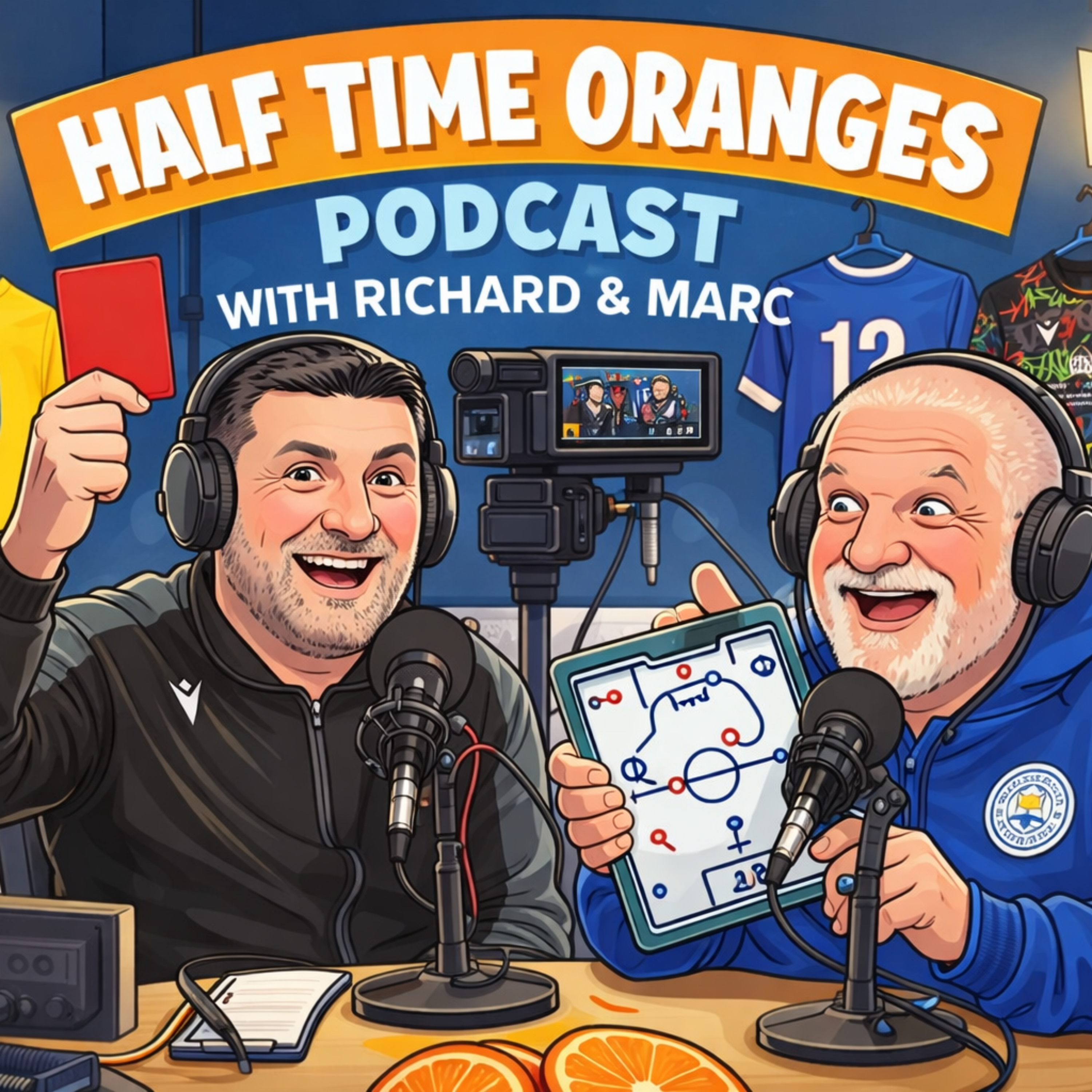 "🍊 The Half Time Oranges: ⚽ podcast artwork