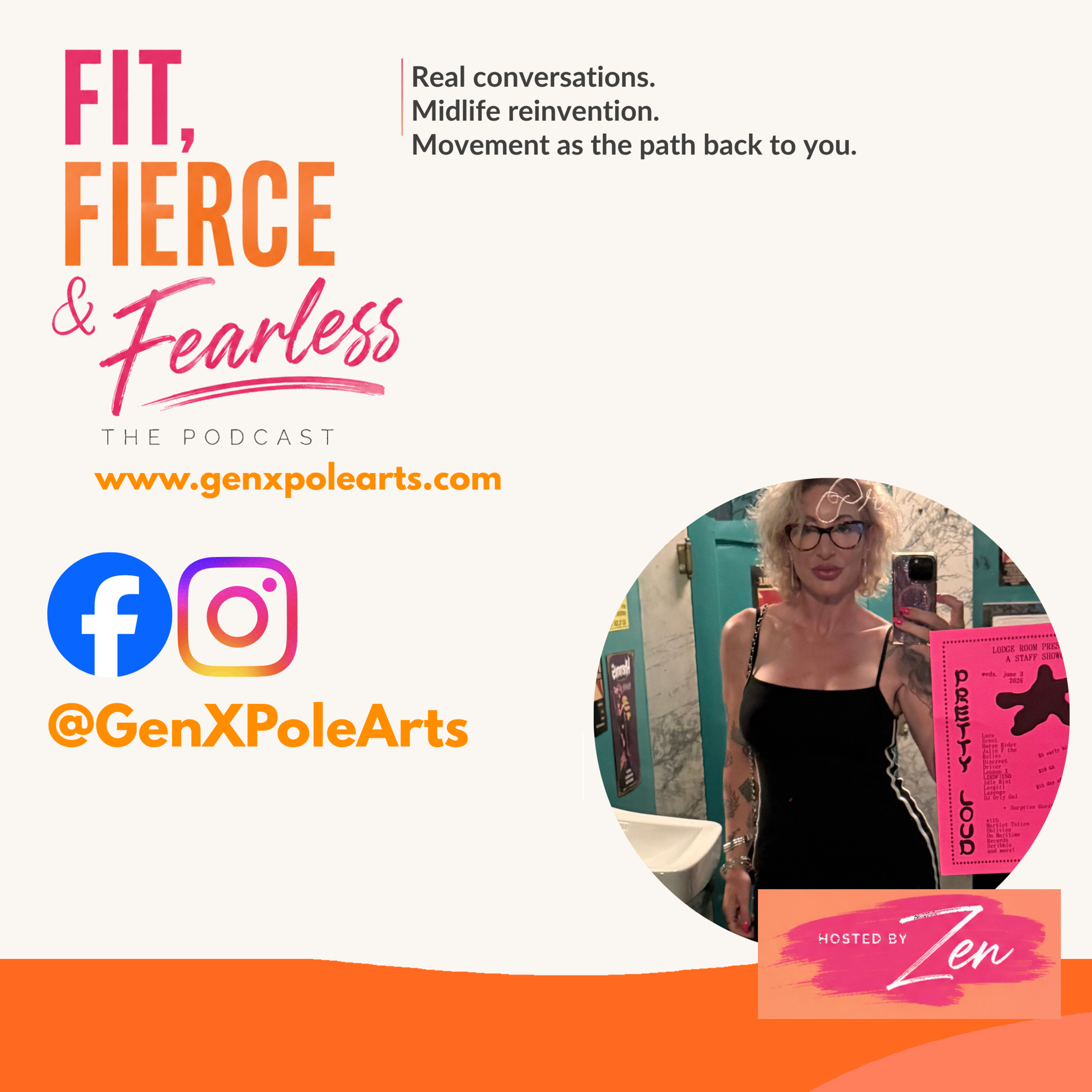 Fit, Fierce and Fearless, presented by GenX Pole Arts