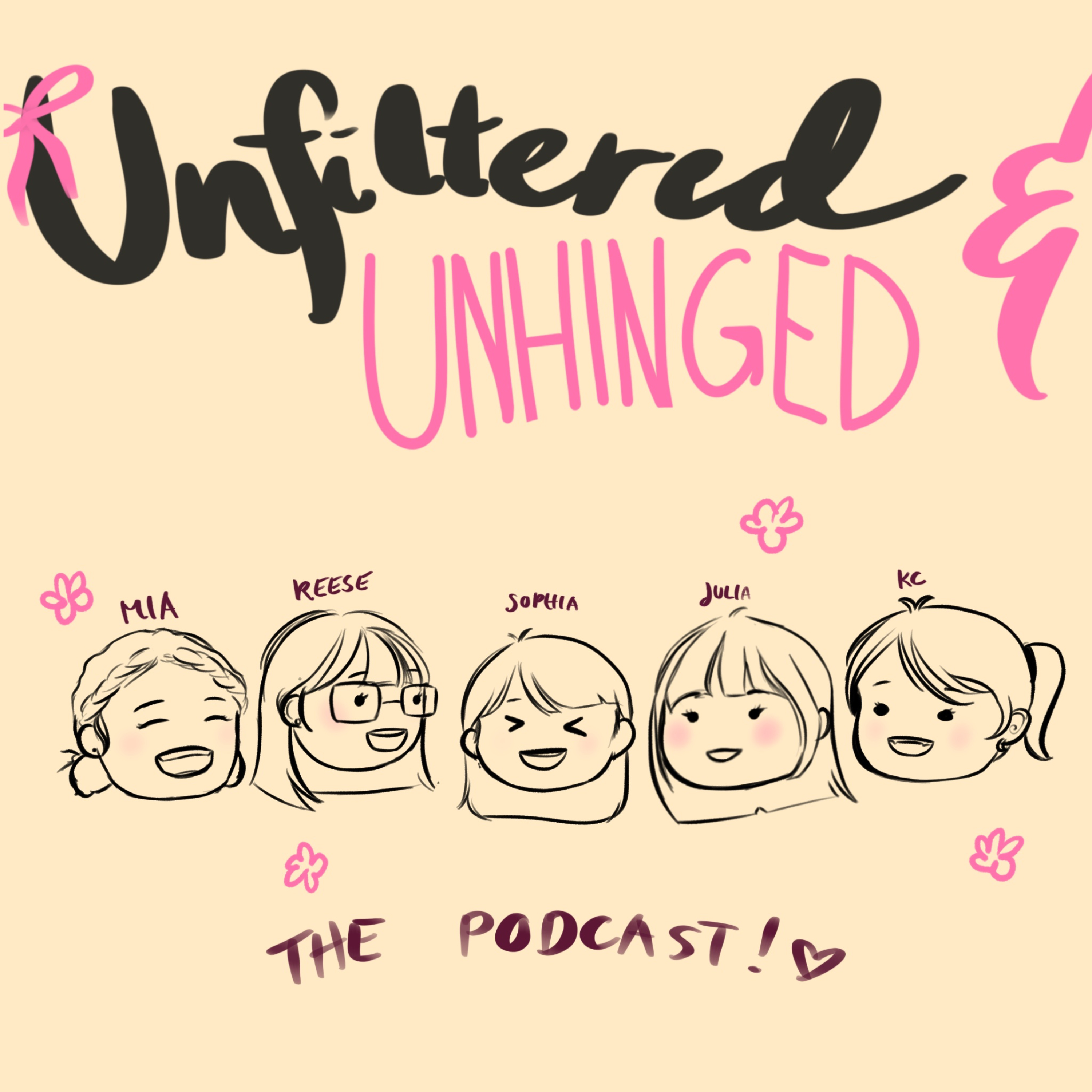 Unfiltered and Unhinged podcast artwork