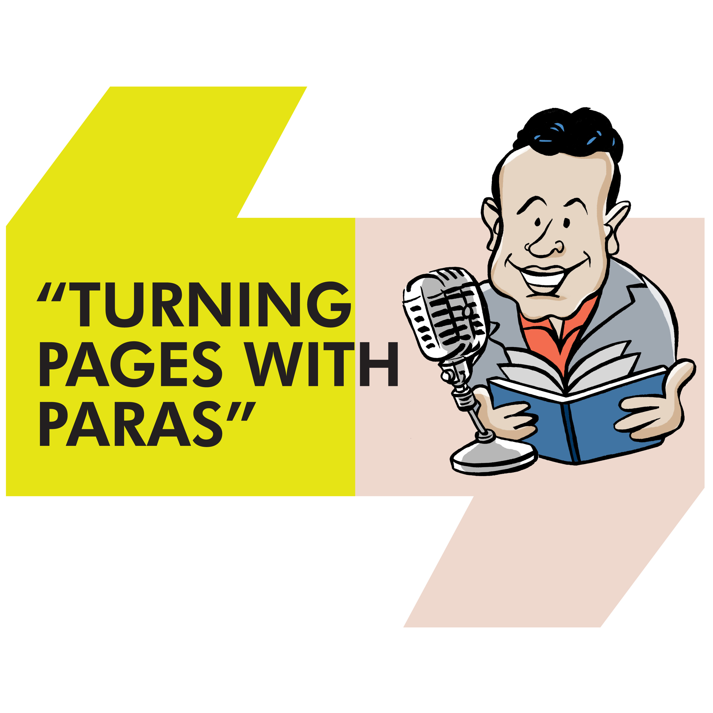 TURNING PAGES WITH PARAS podcast artwork