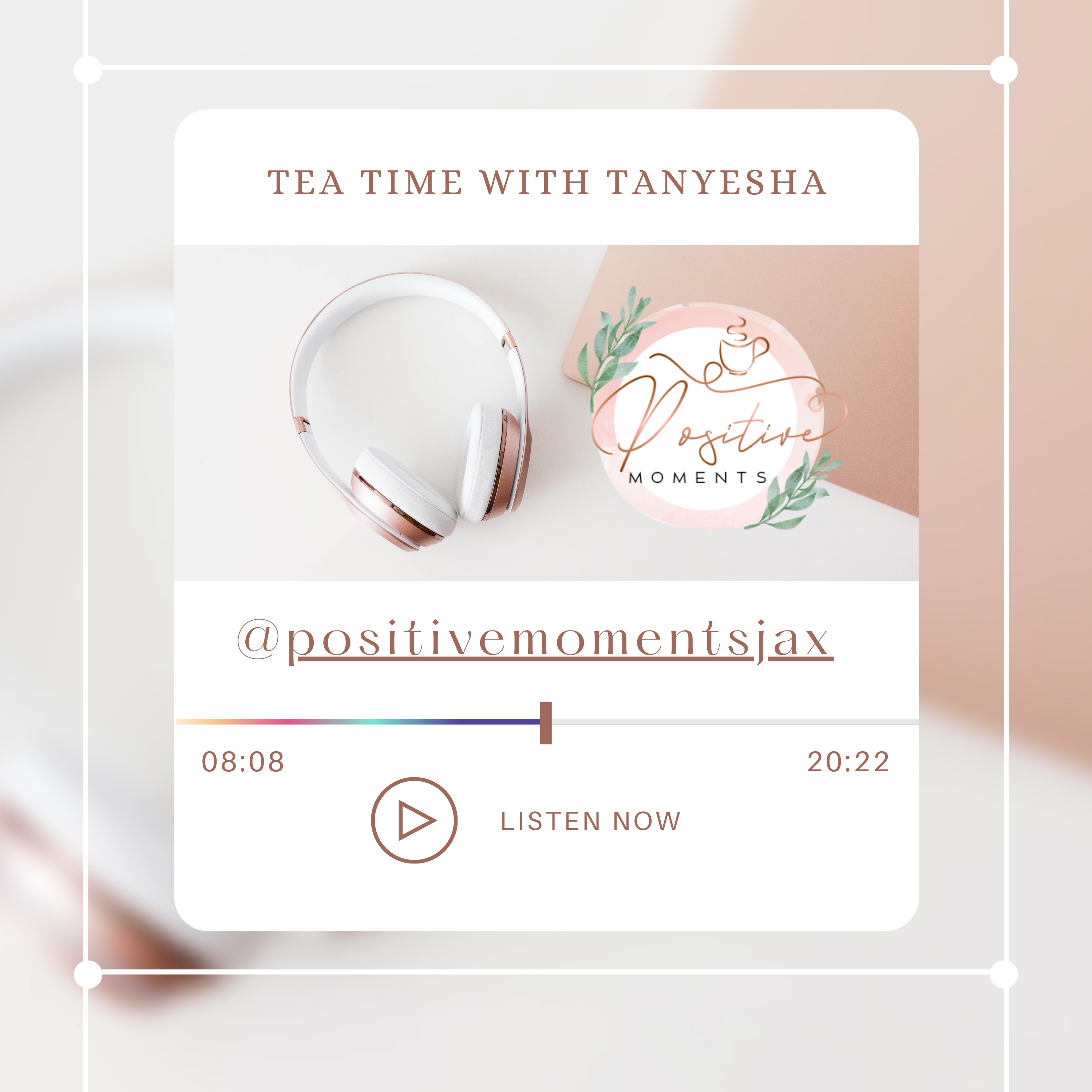Tea Time With Tanyesha podcast artwork