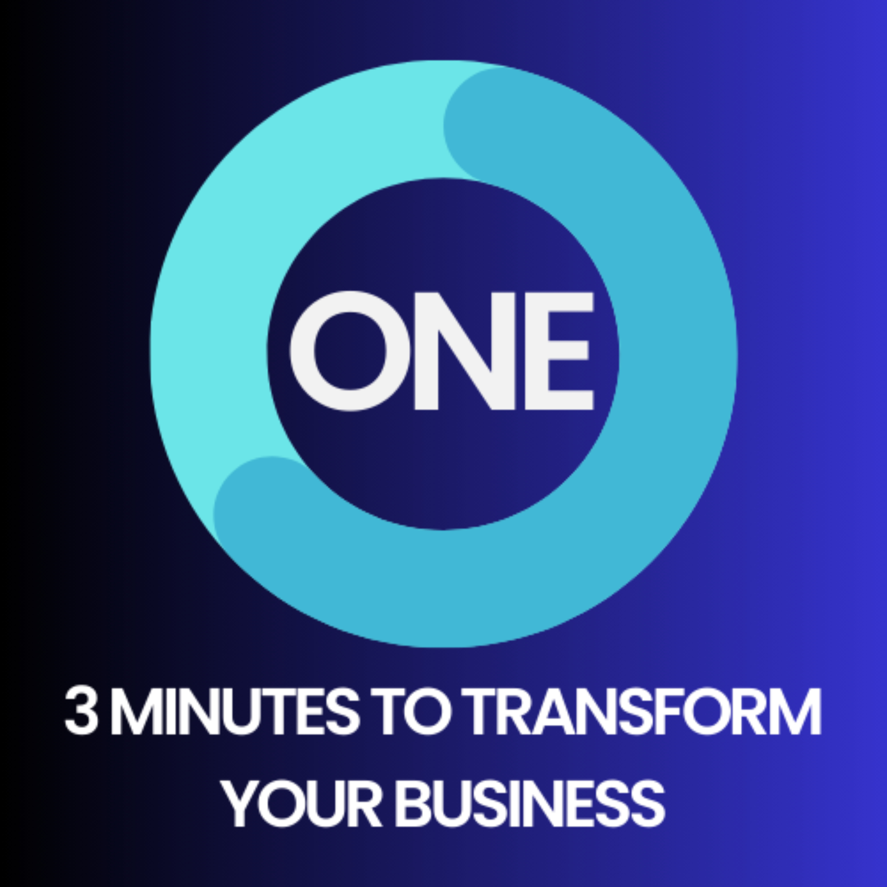 The ONE Principle - Helping business owners transform their business in 3 minutes podcast artwork
