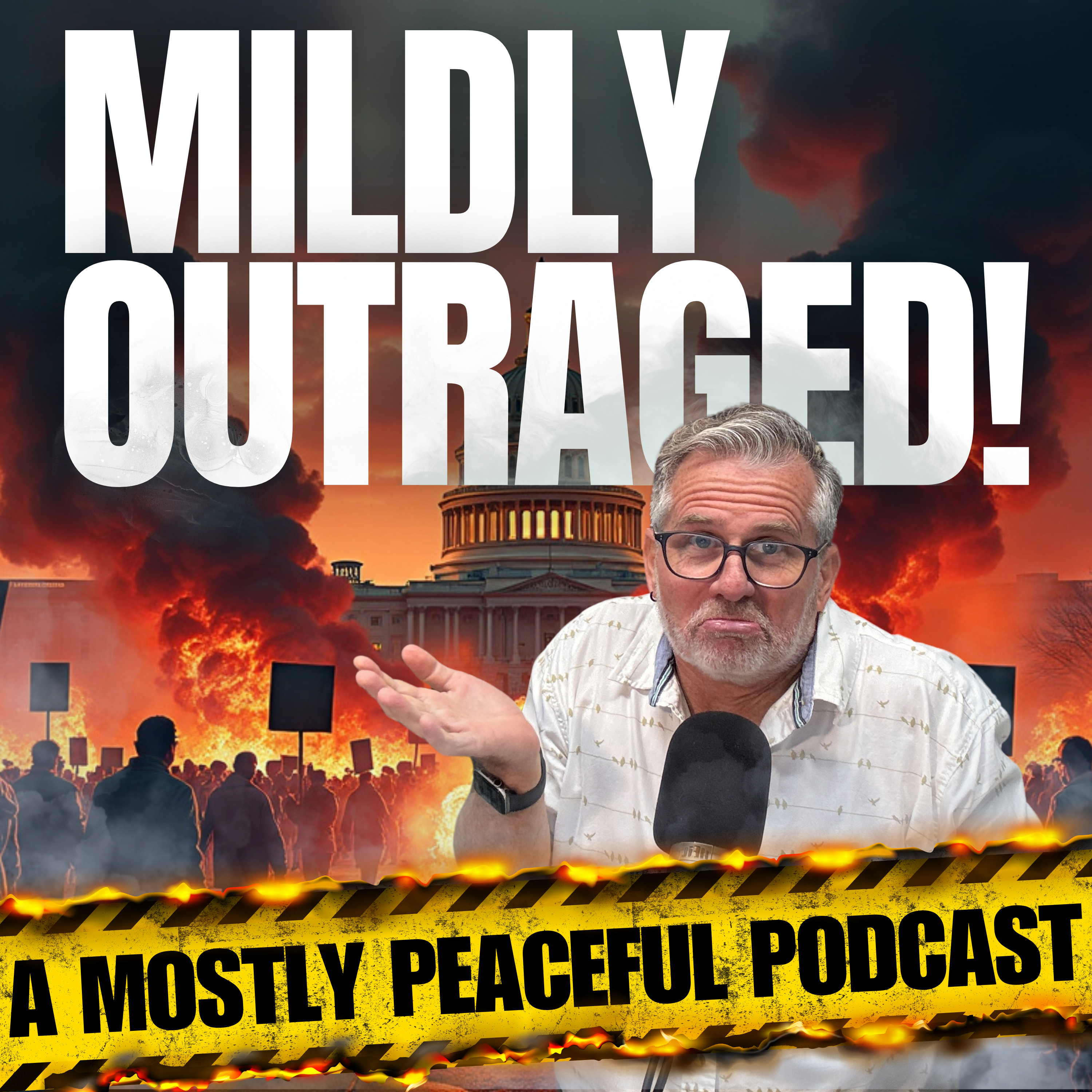 Mildly Outraged: A Mostly Peaceful Podcast podcast artwork