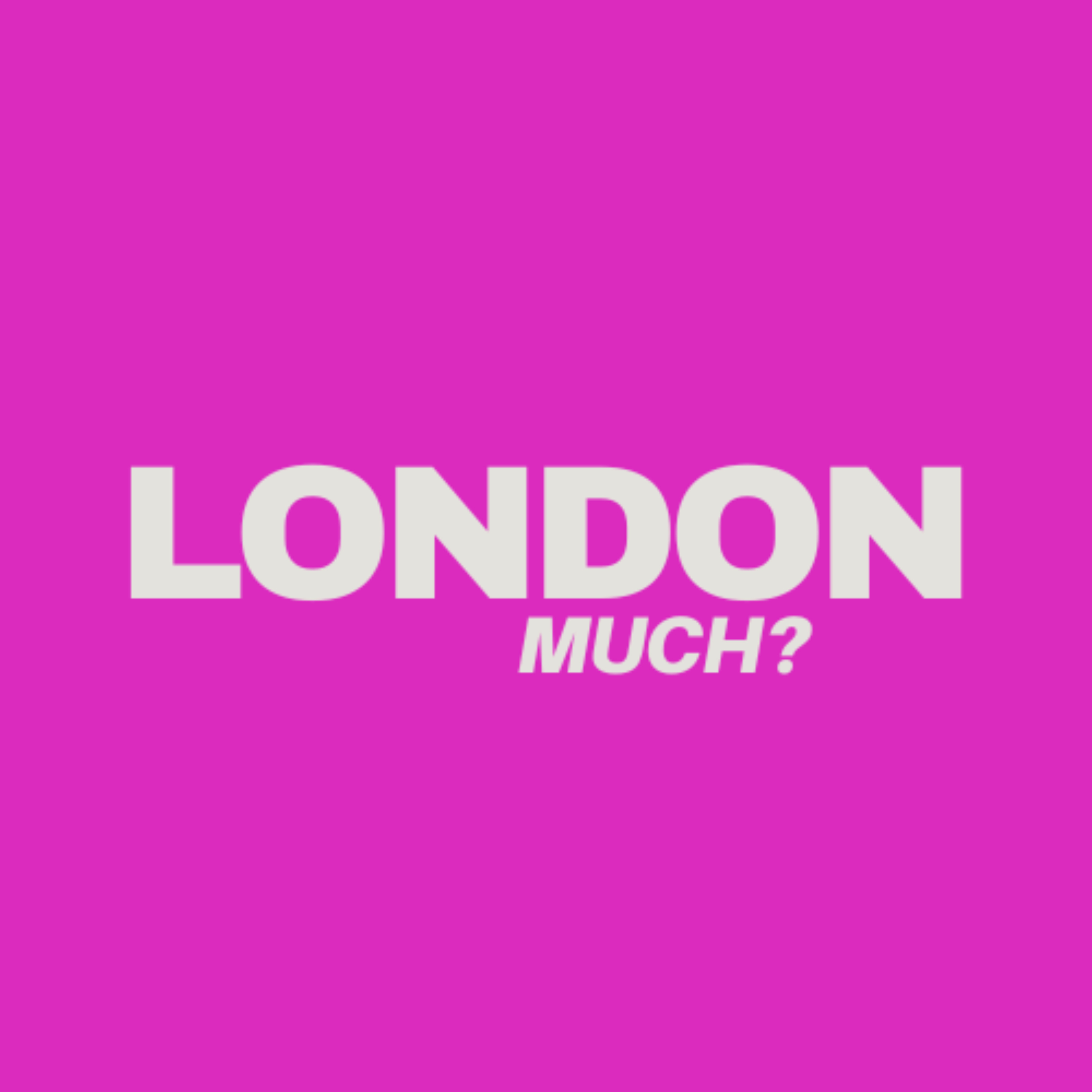 London Much podcast artwork