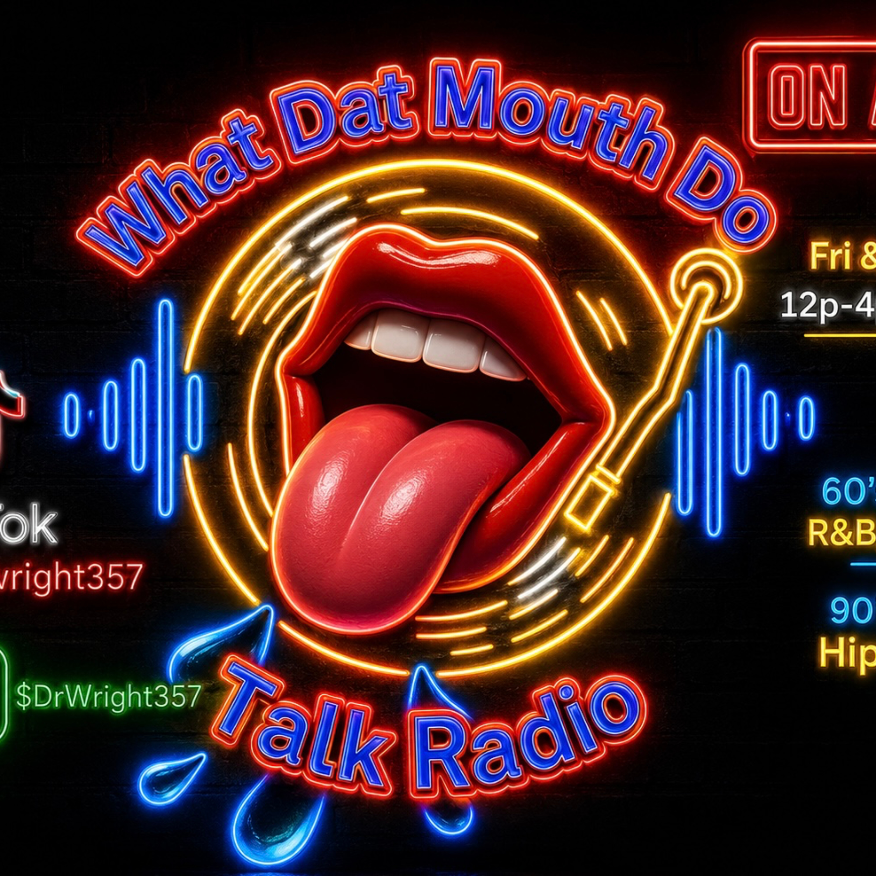 What Dat Mouth Do Talk Radio podcast artwork