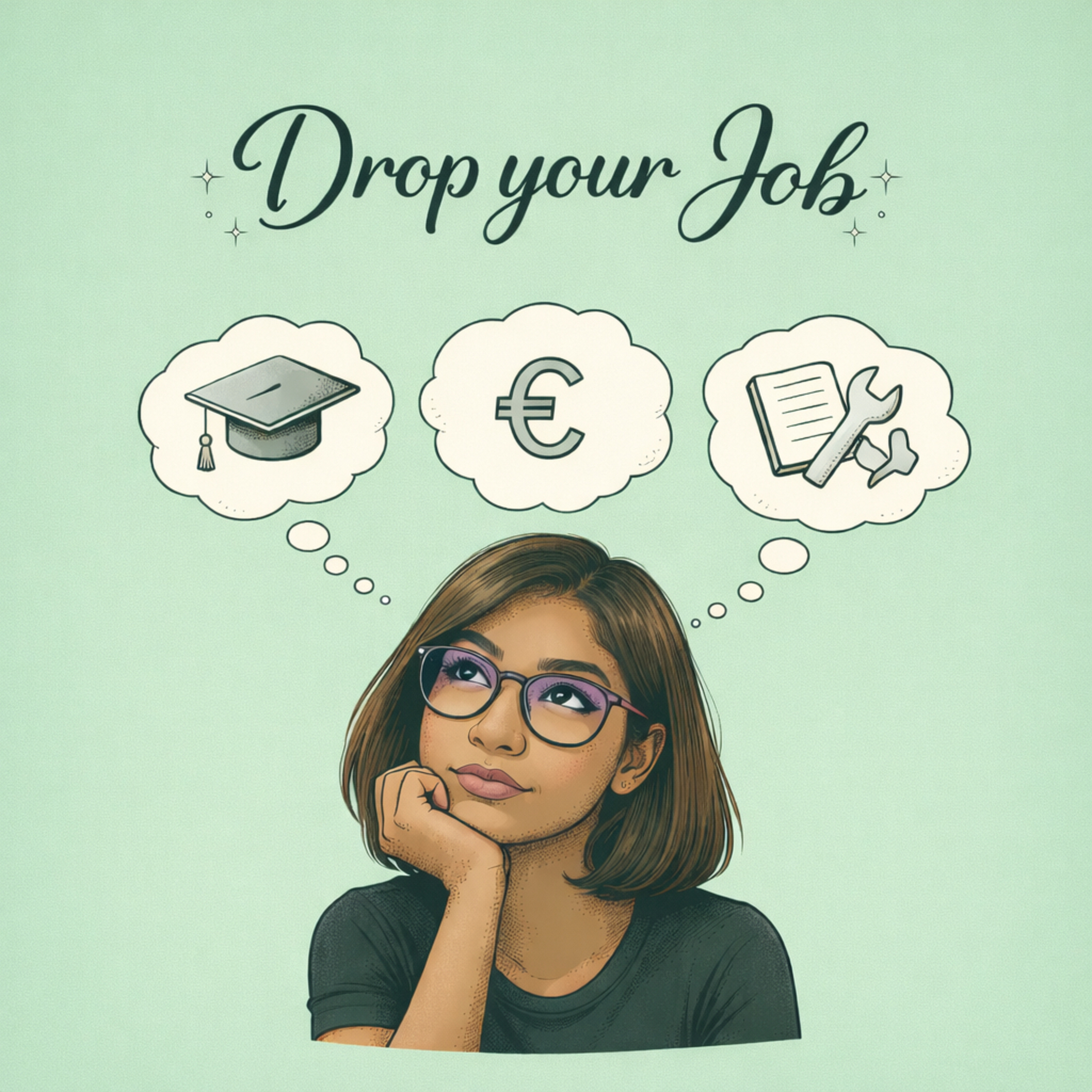 Drop your Job podcast artwork