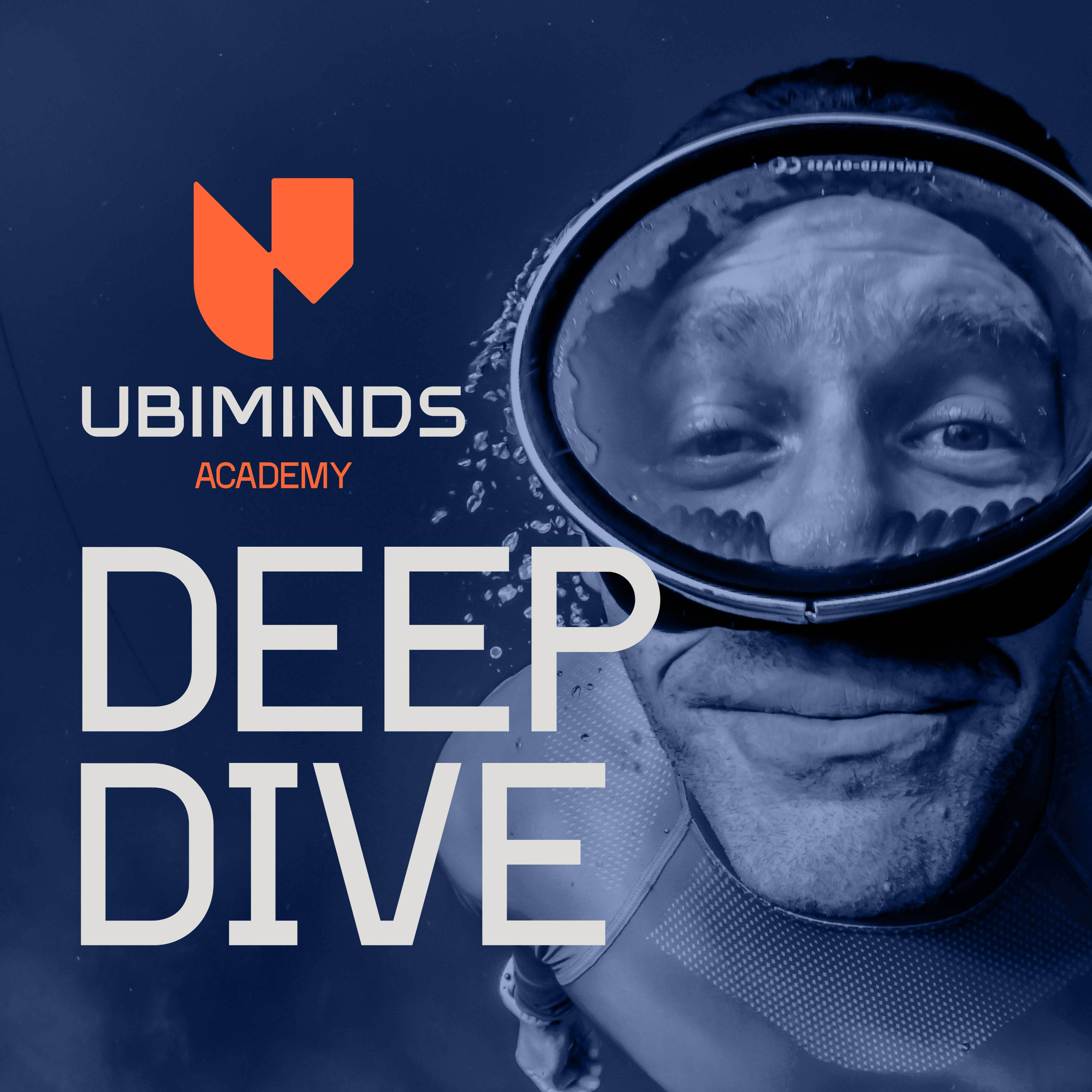 Ubiminds Academy's Deep Dive podcast artwork