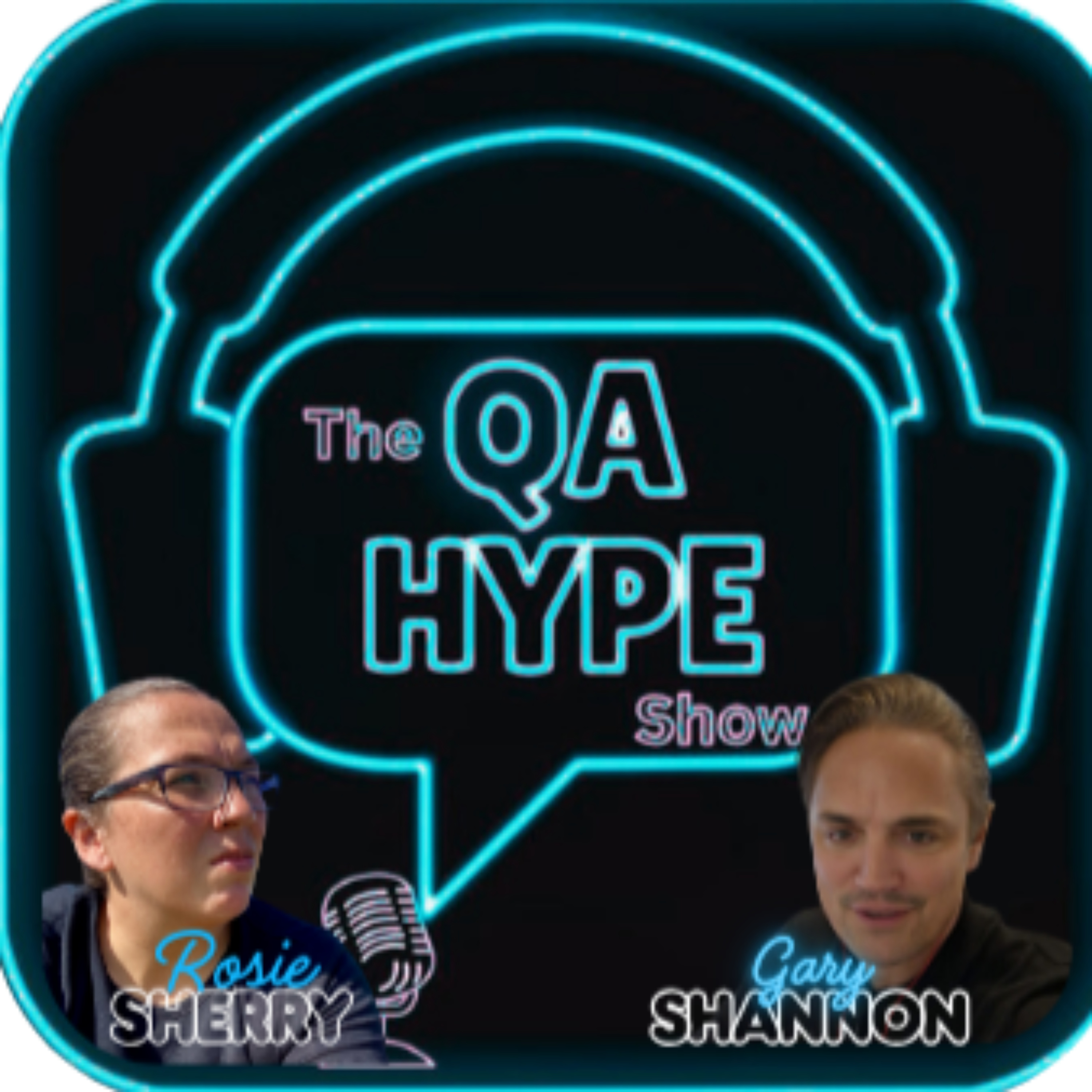 The QA Hype Show podcast artwork