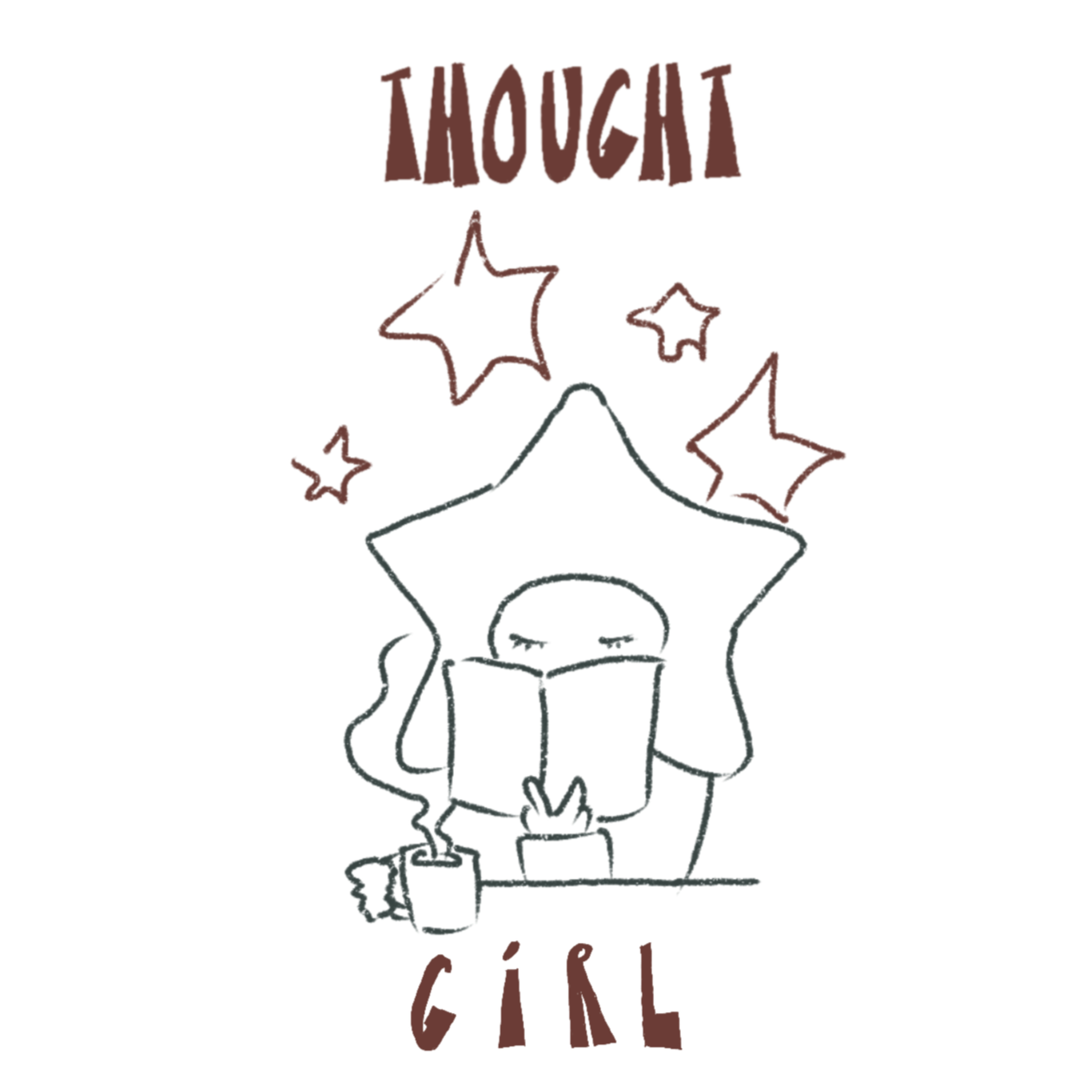 Thought Girl podcast artwork