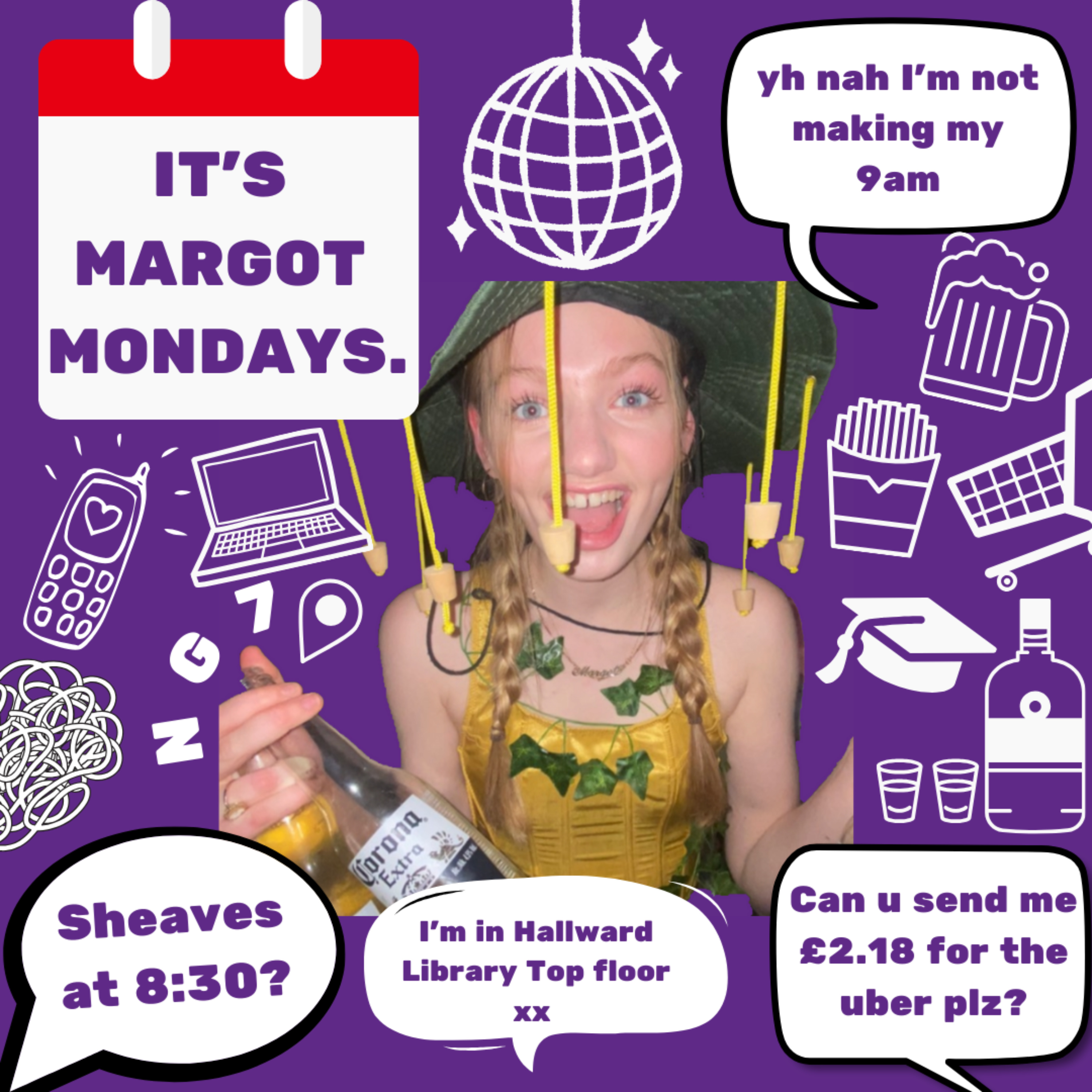 It's Margot Monthly! podcast artwork