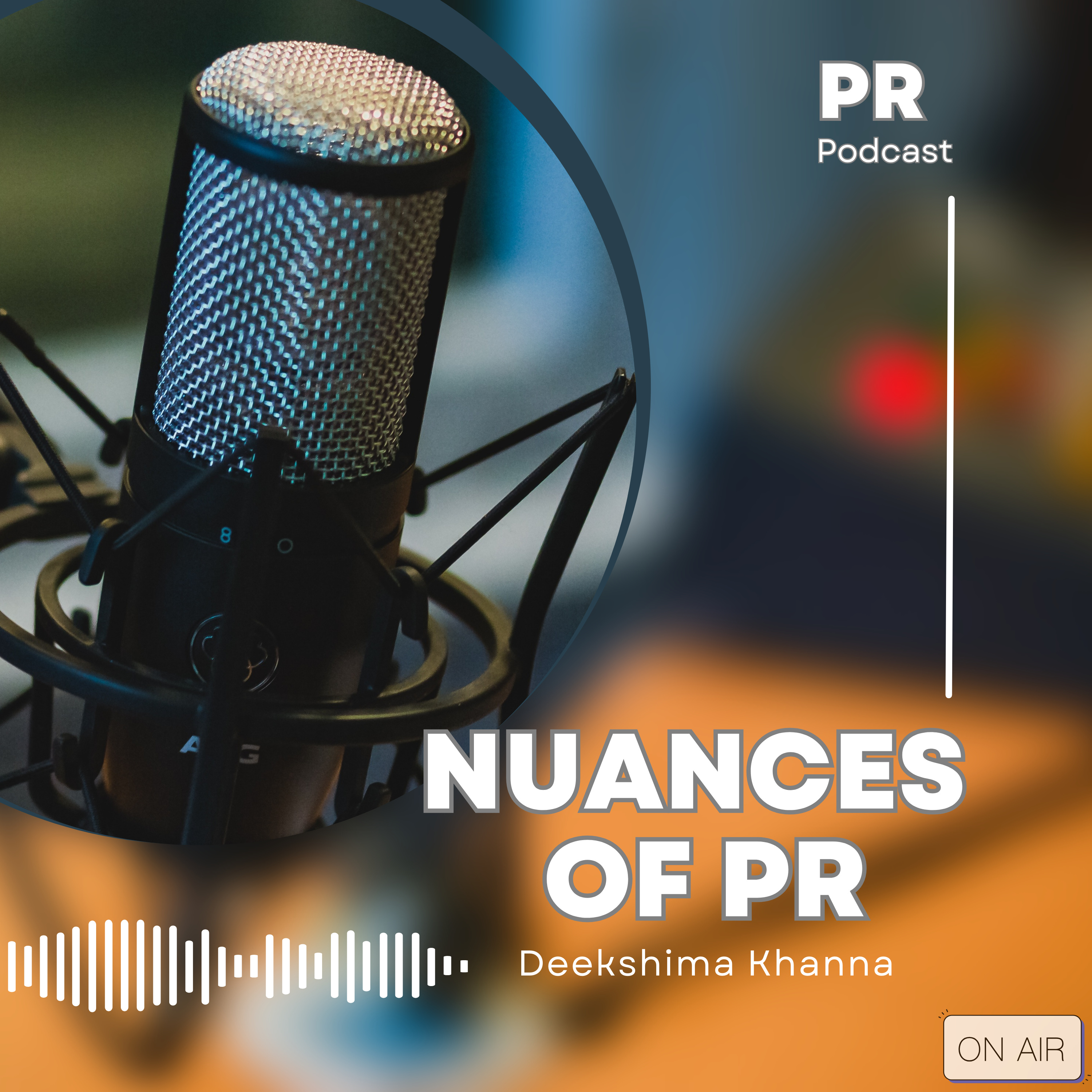 Nuances of PR podcast artwork