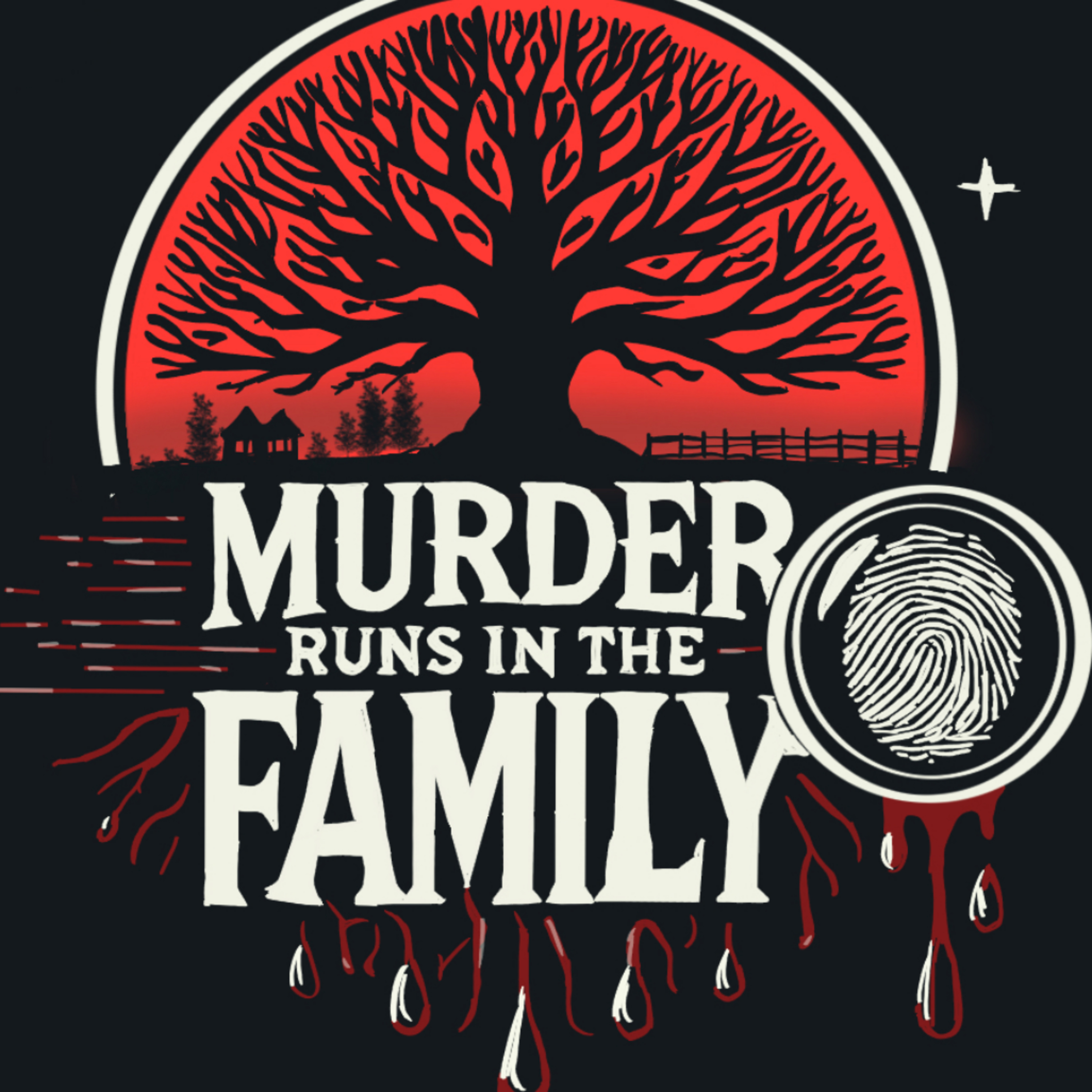 Murder runs in the family podcast artwork