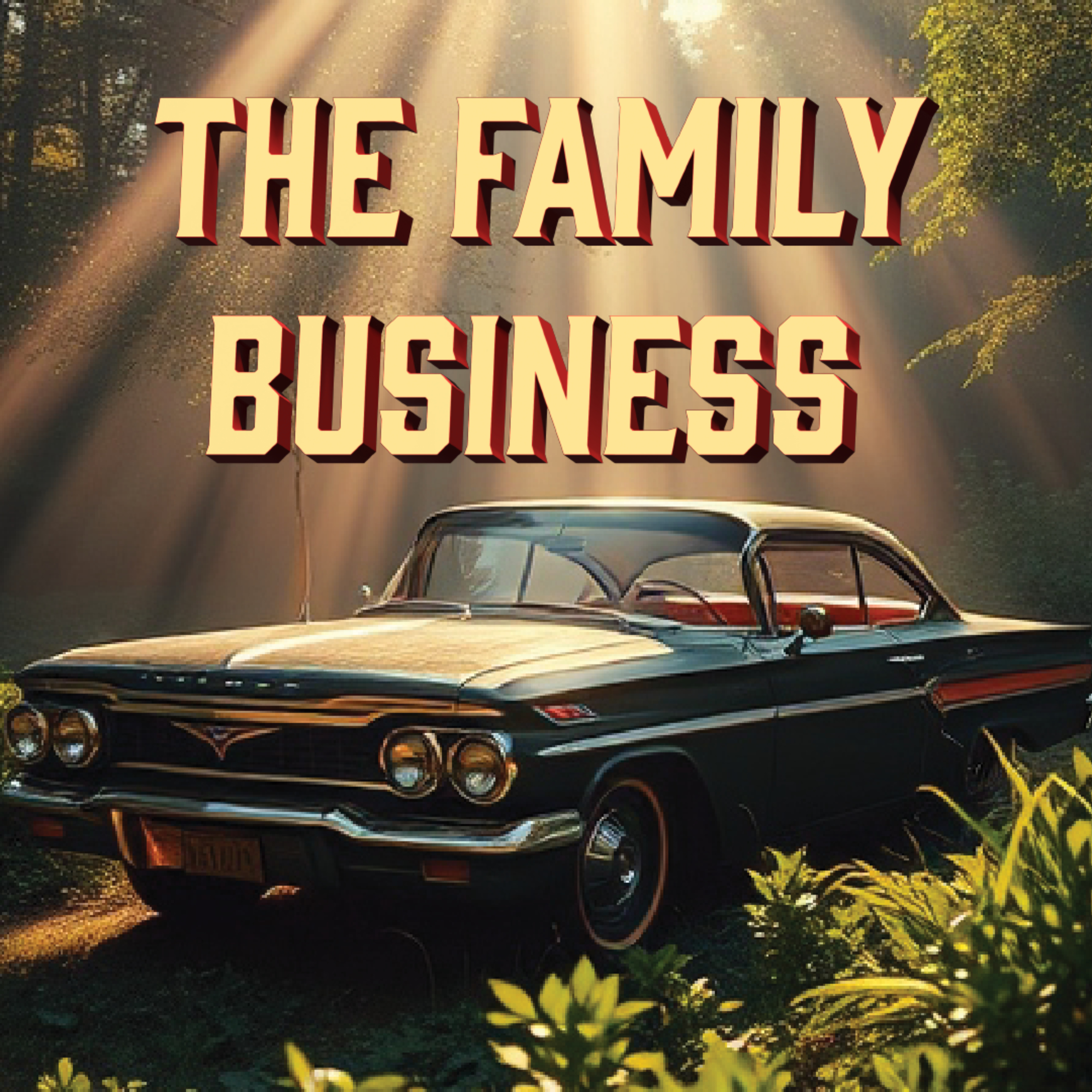 The Family Business - a deep dive into Supernatural podcast artwork
