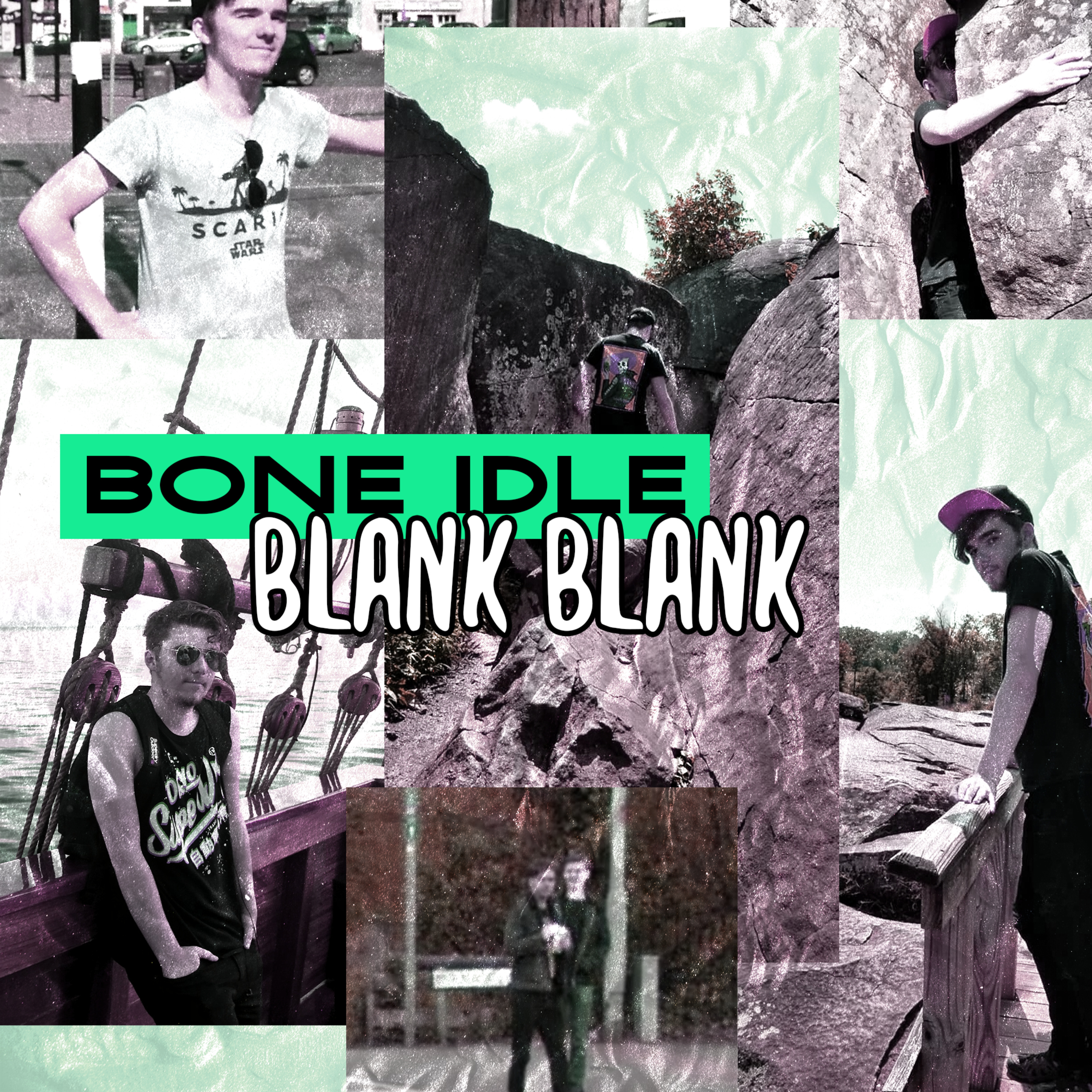 Bone Idle Blank Blank podcast artwork