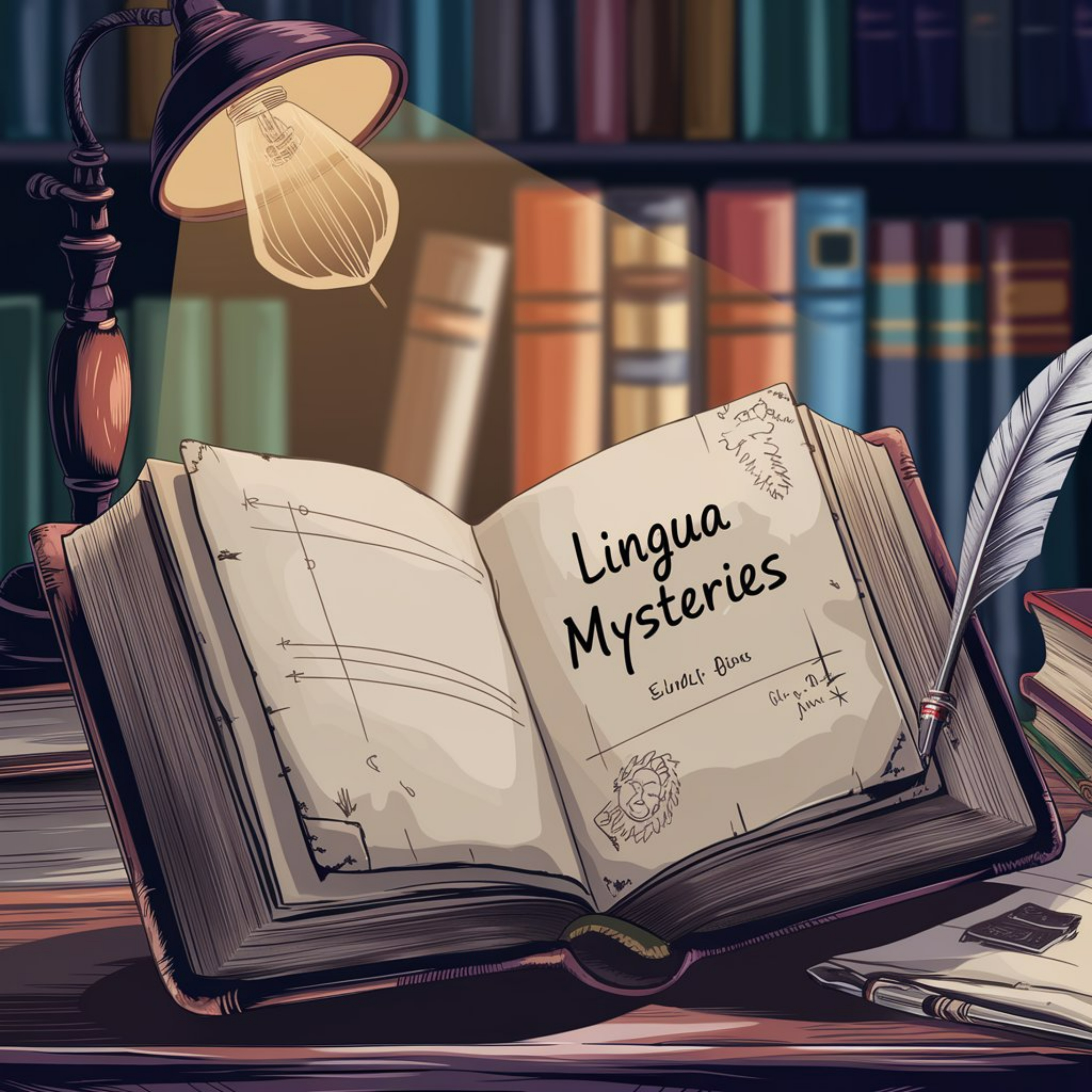 Lingua Mysteries podcast artwork