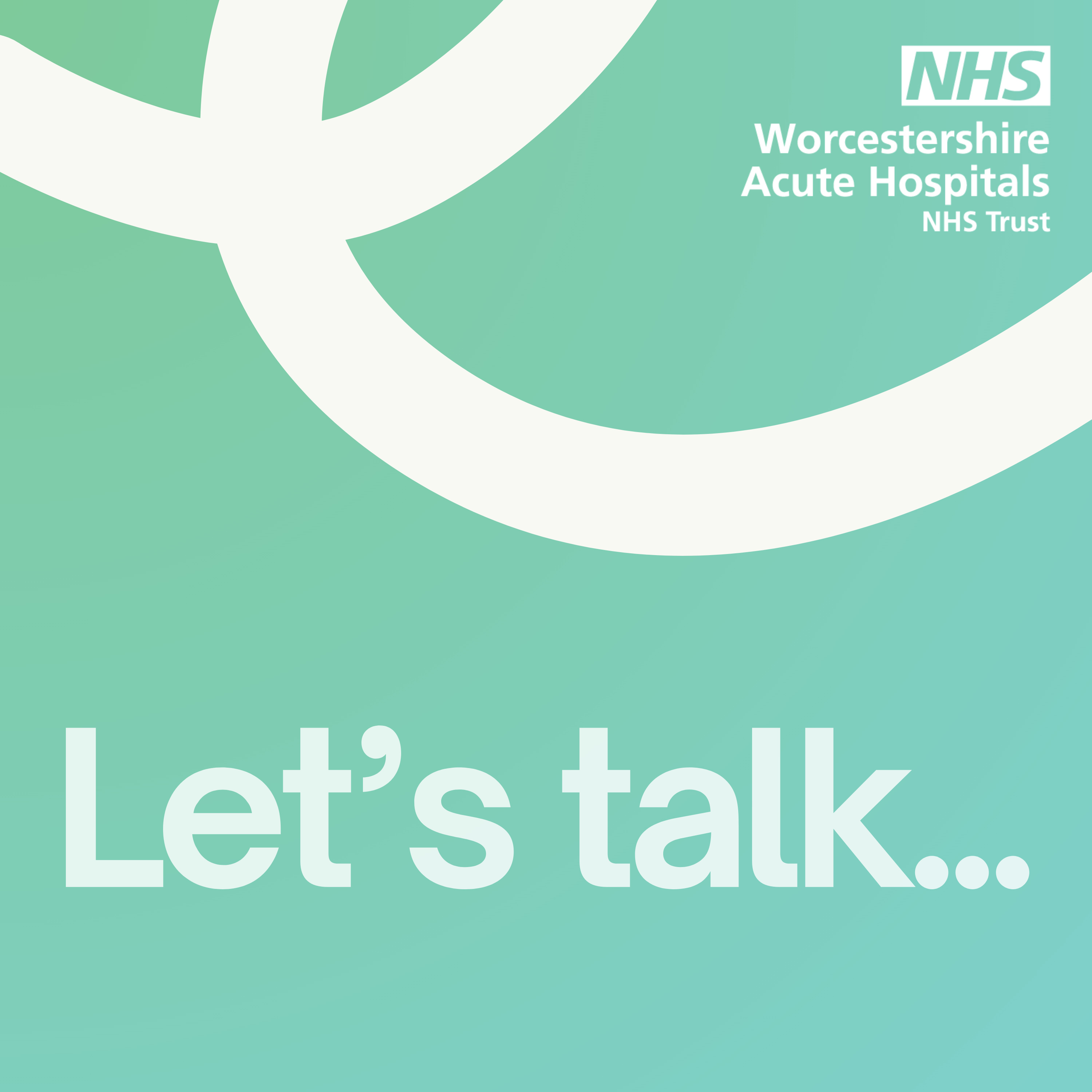 Let’s talk…