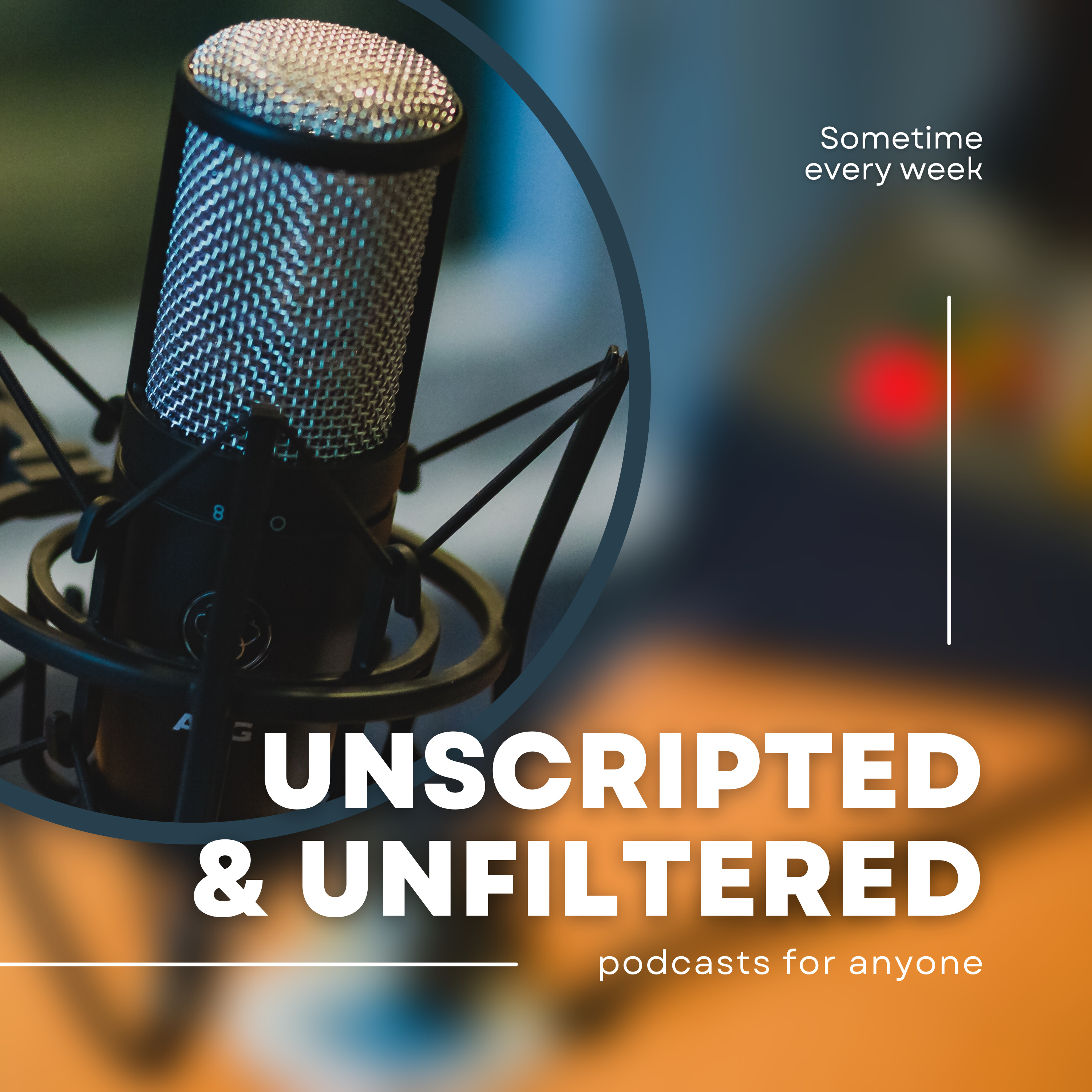 Unscripted and Unfiltered (UnU) podcast artwork