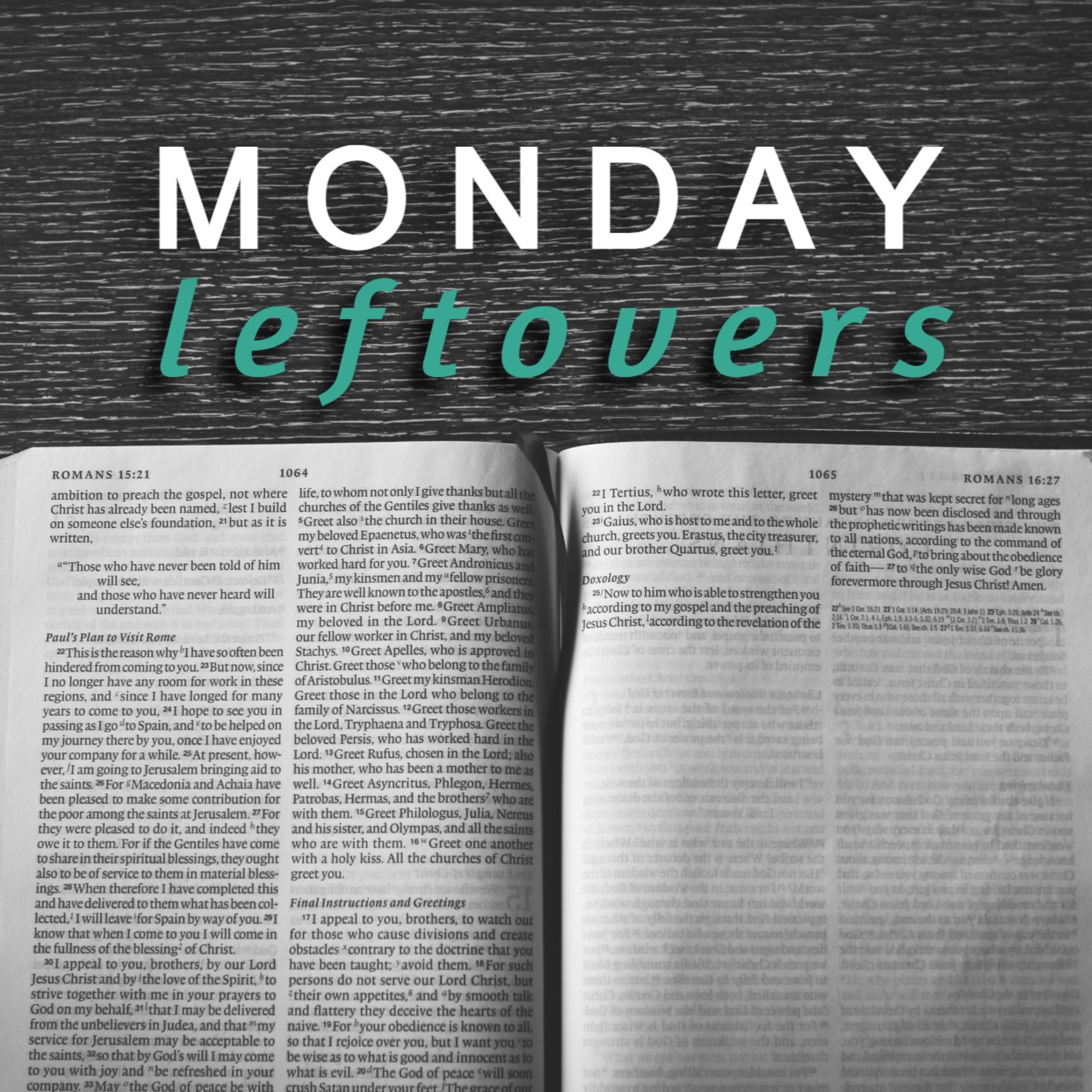 Monday Leftovers cover art