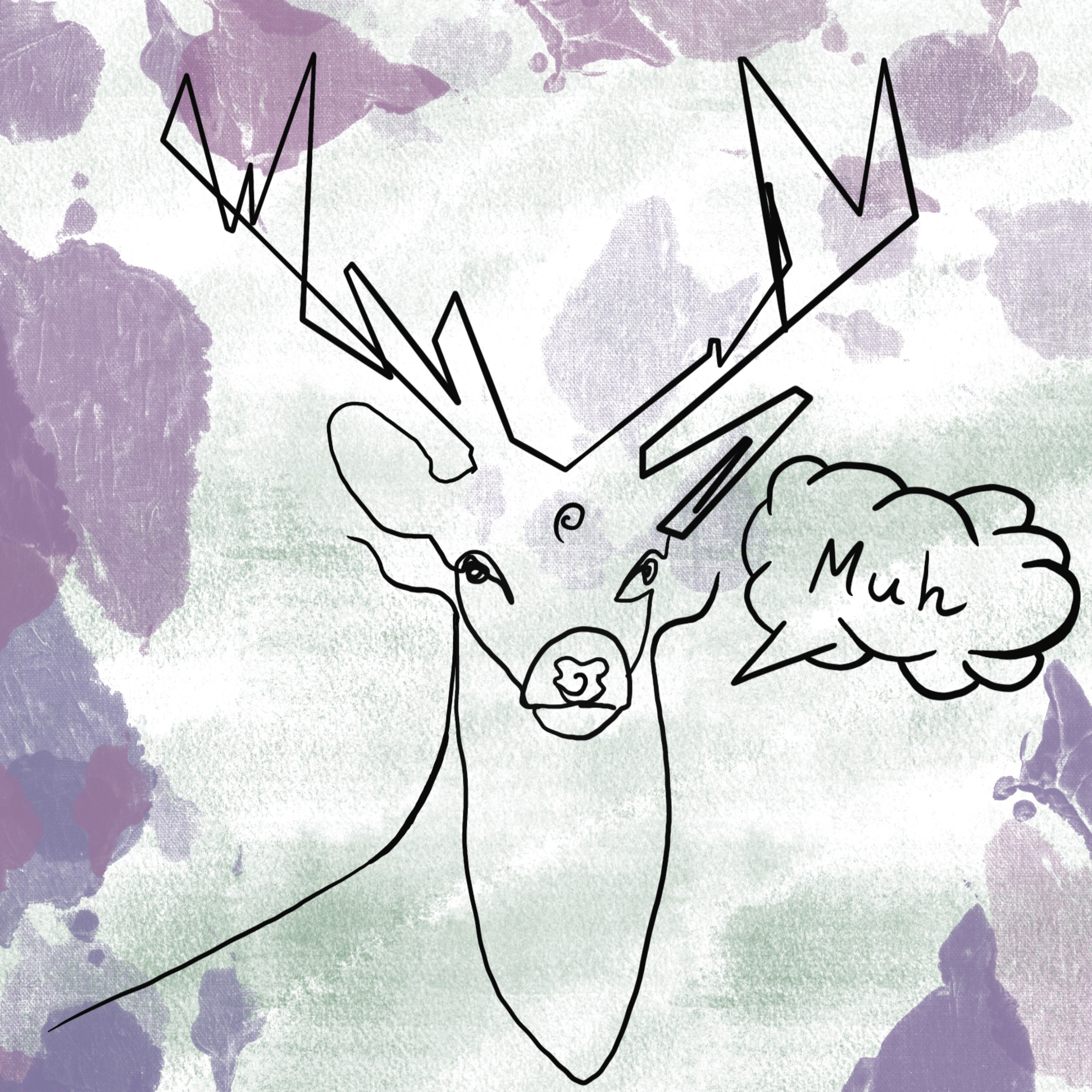 Hvad siger en Hjort podcast artwork