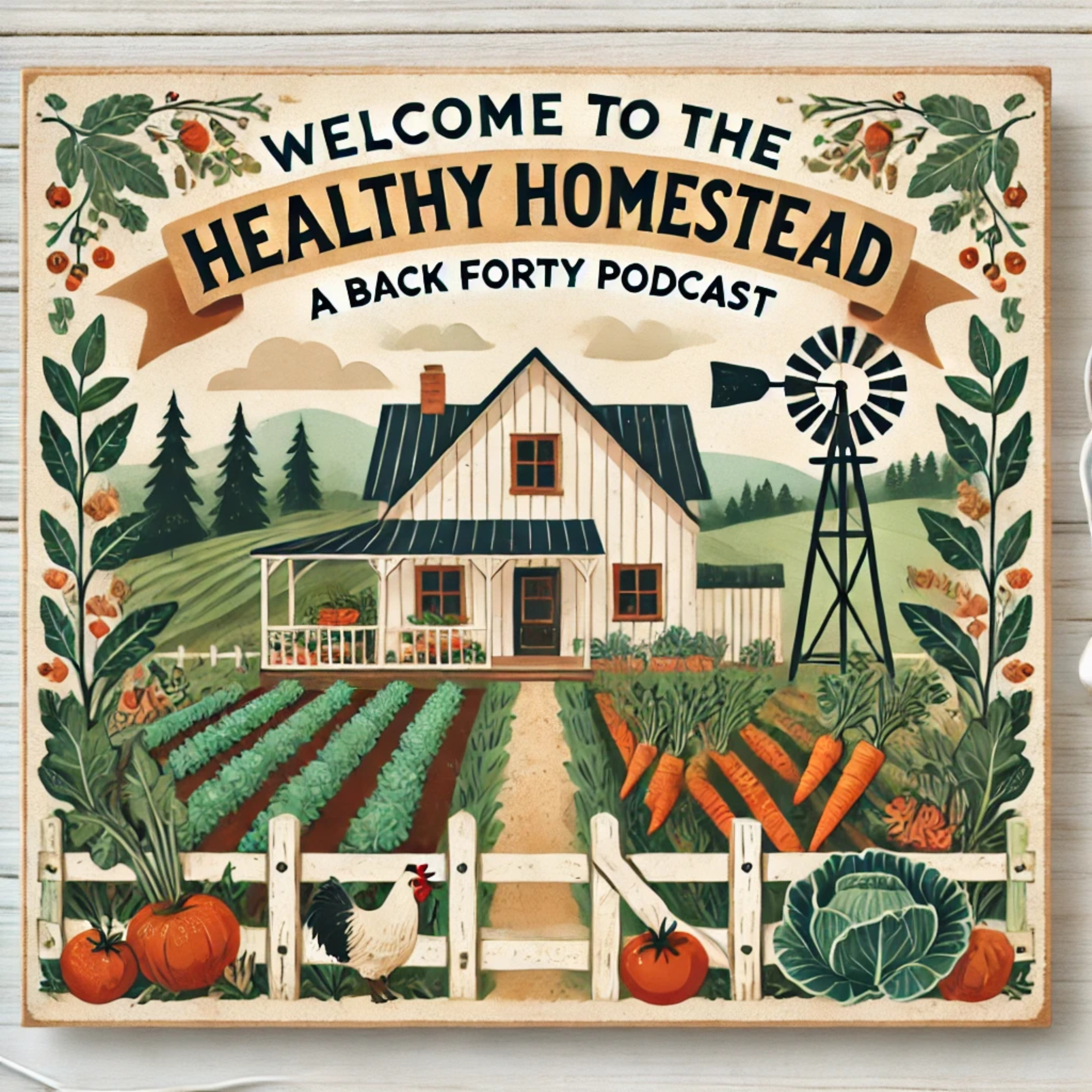 The Healthy Homestead: A Back Forty Farms Podcast cover