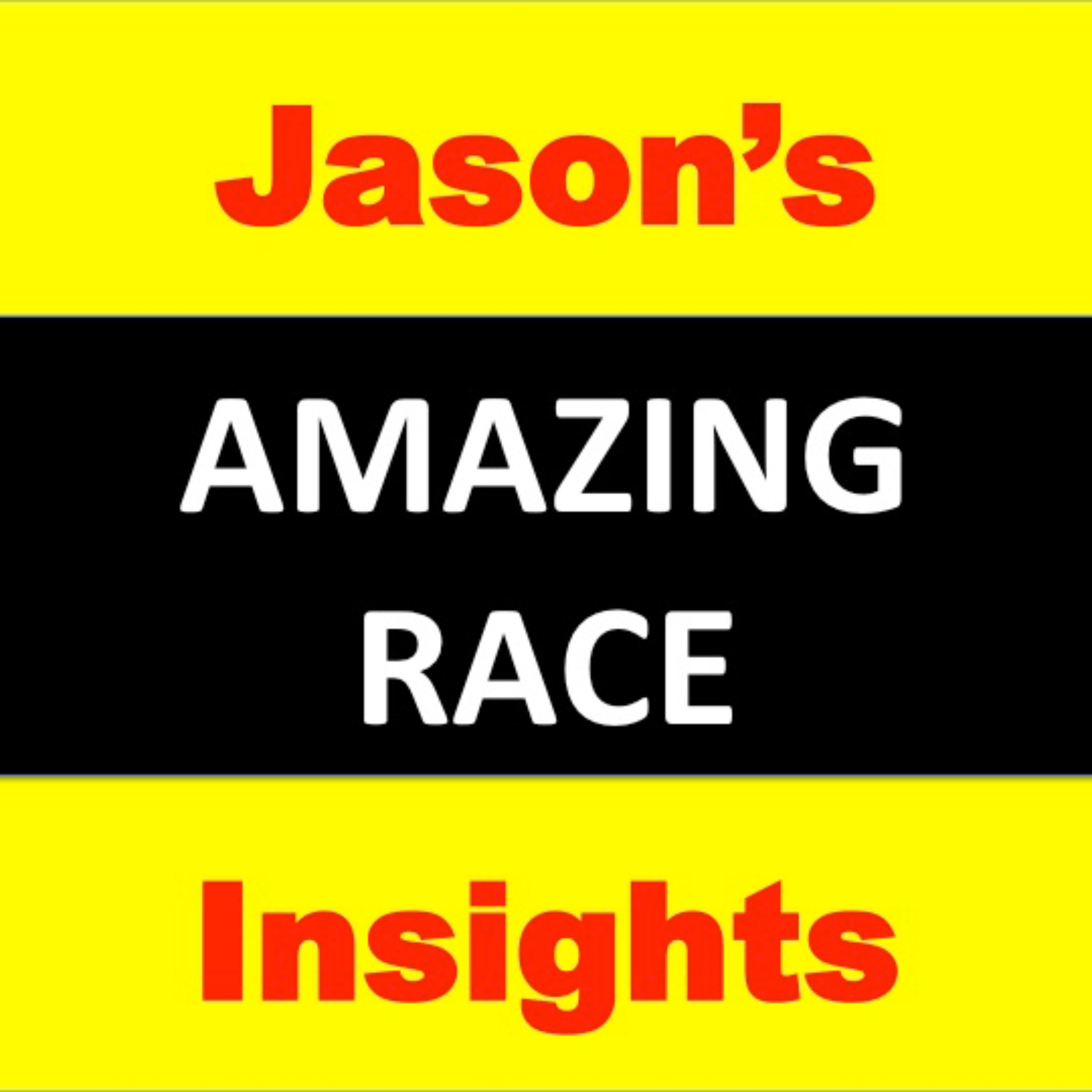 Jason’s Amazing Race Insights podcast artwork