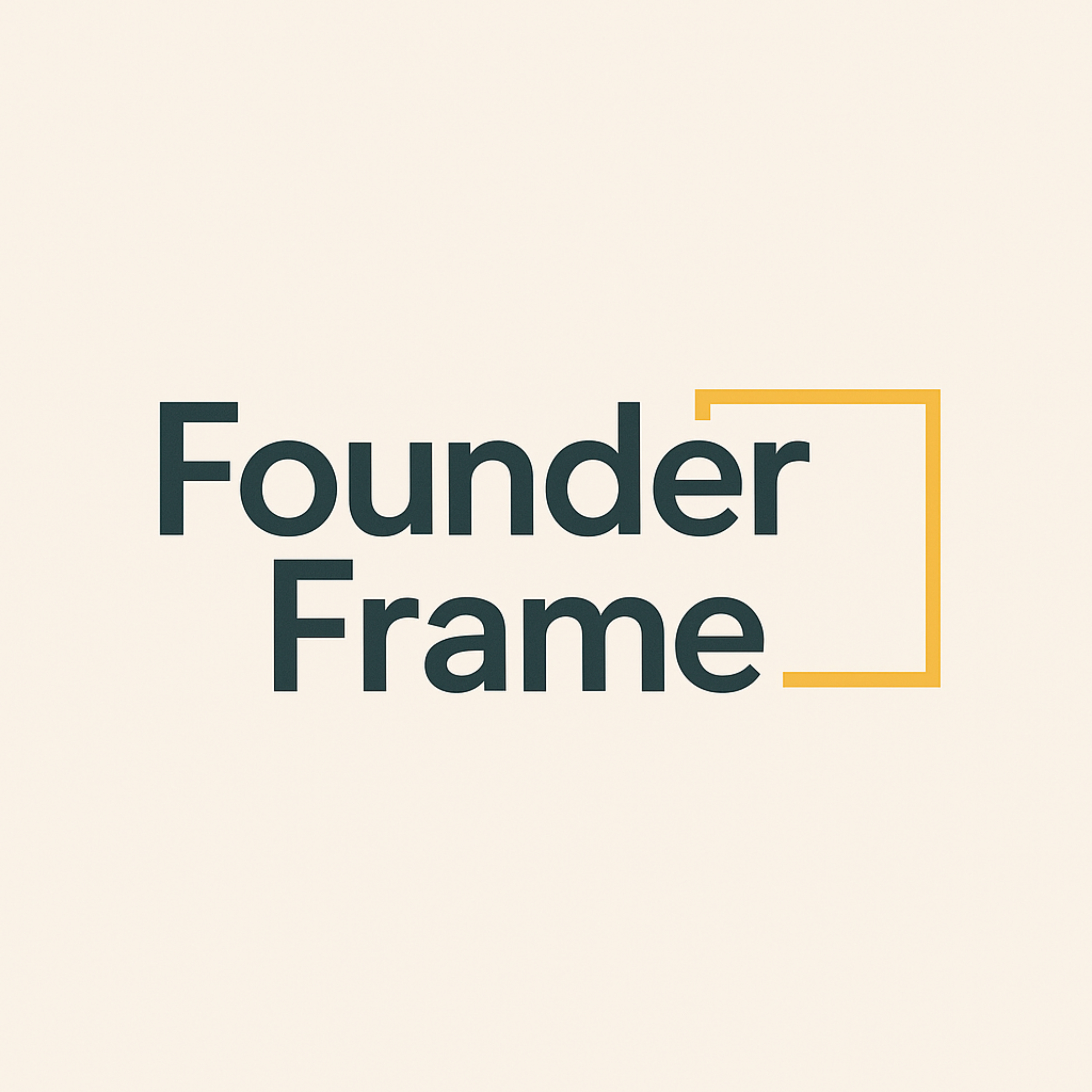 The FounderFrame Talk podcast artwork