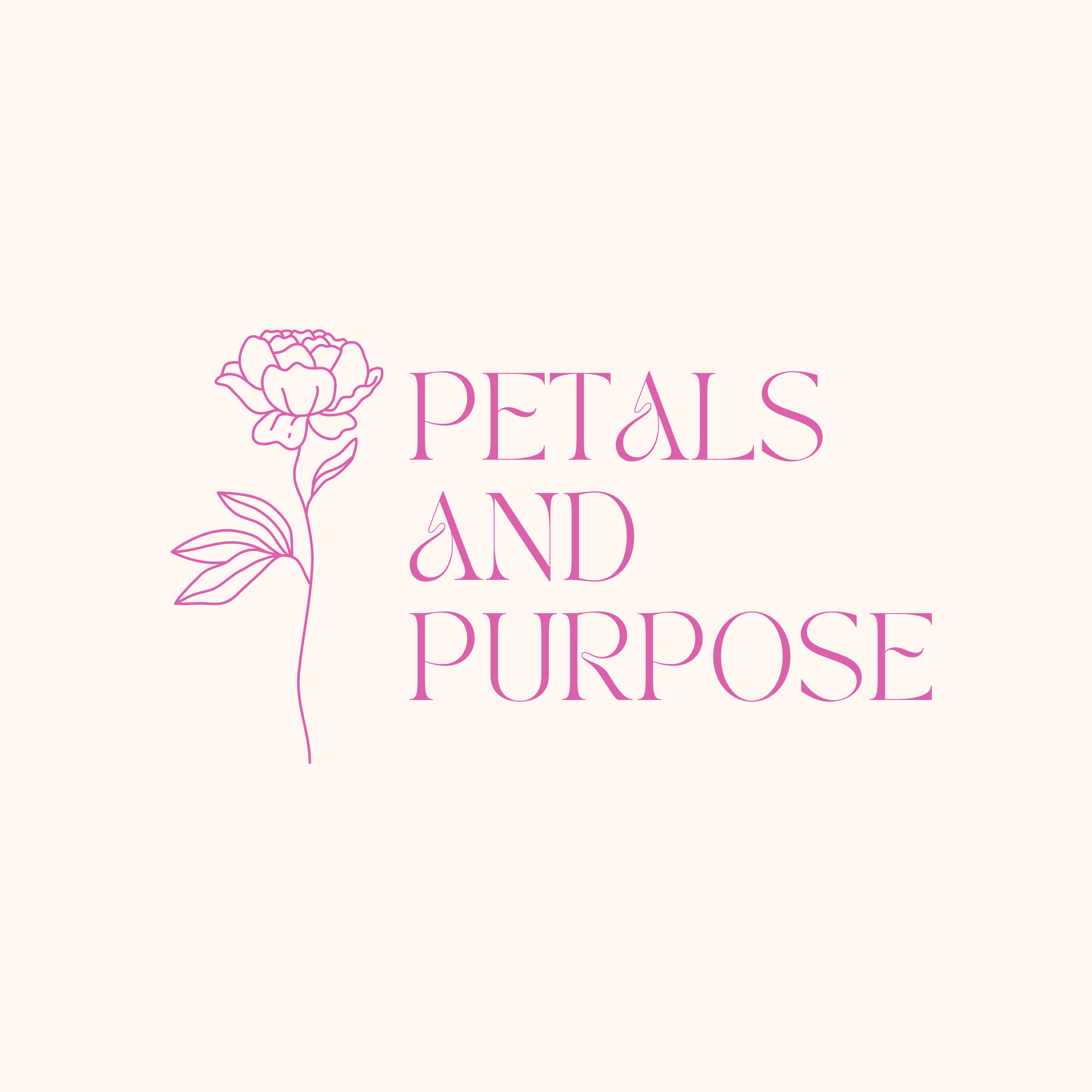Petals and Purpose podcast artwork