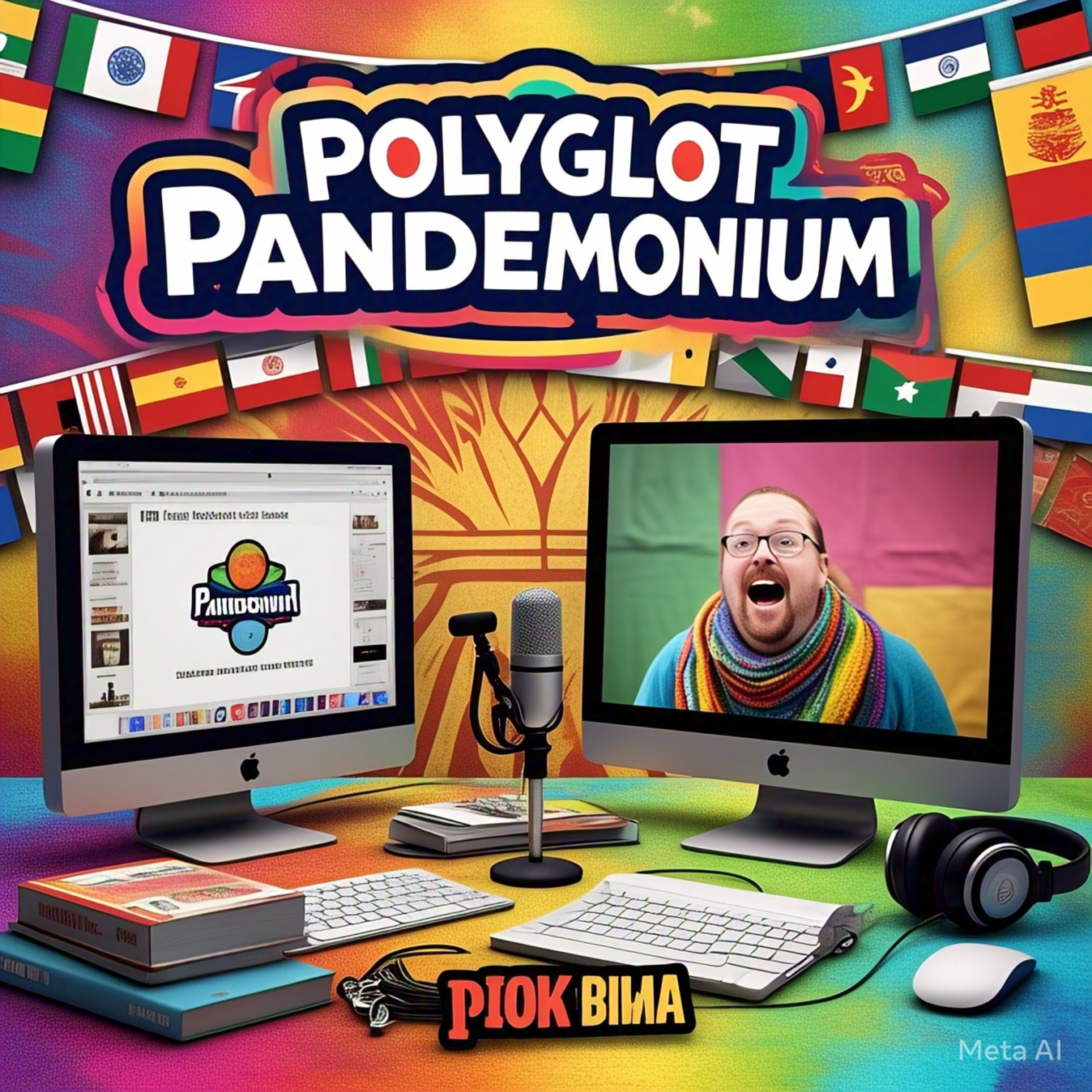 Polyglot Pandemonium podcast artwork