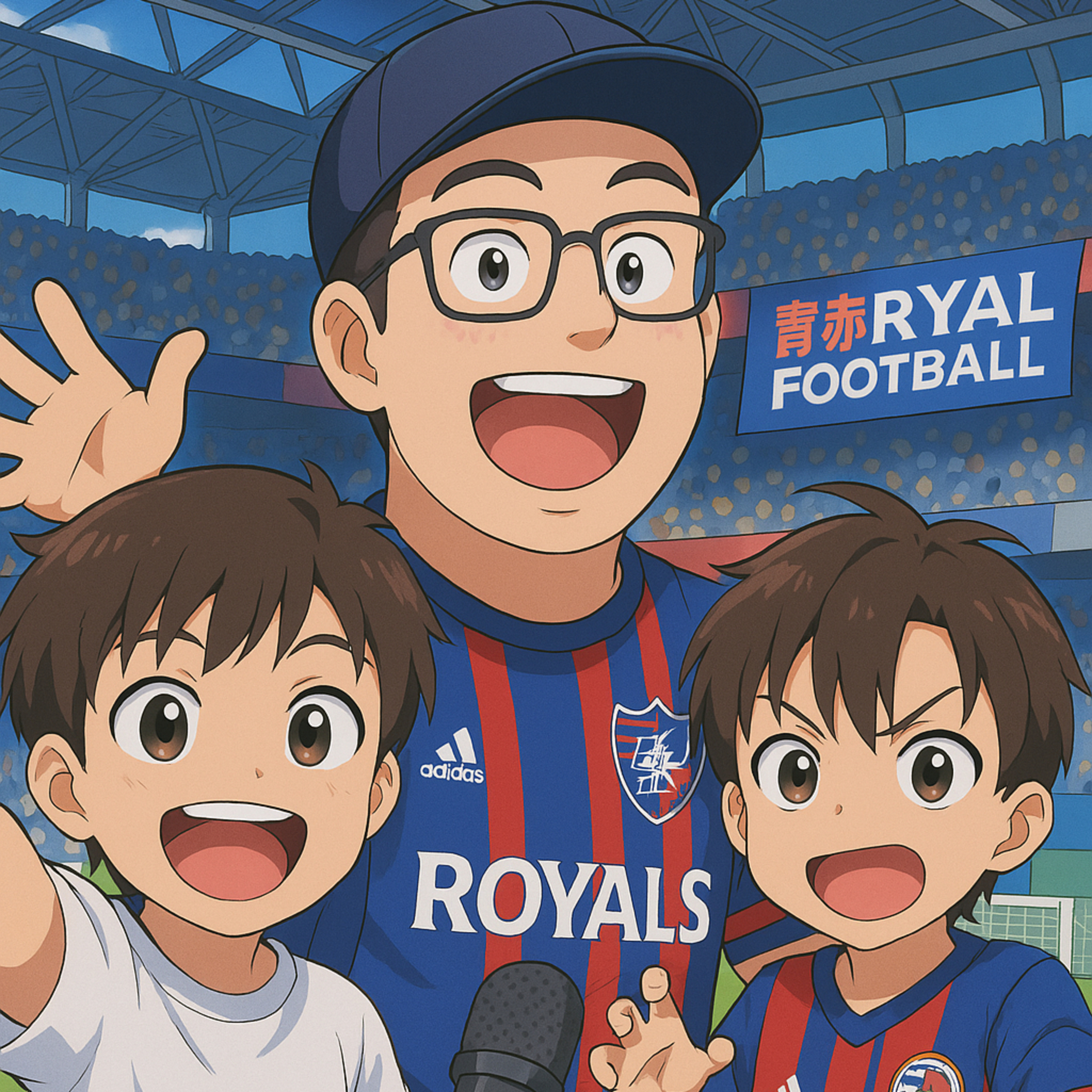 青赤 Royal Football podcast artwork