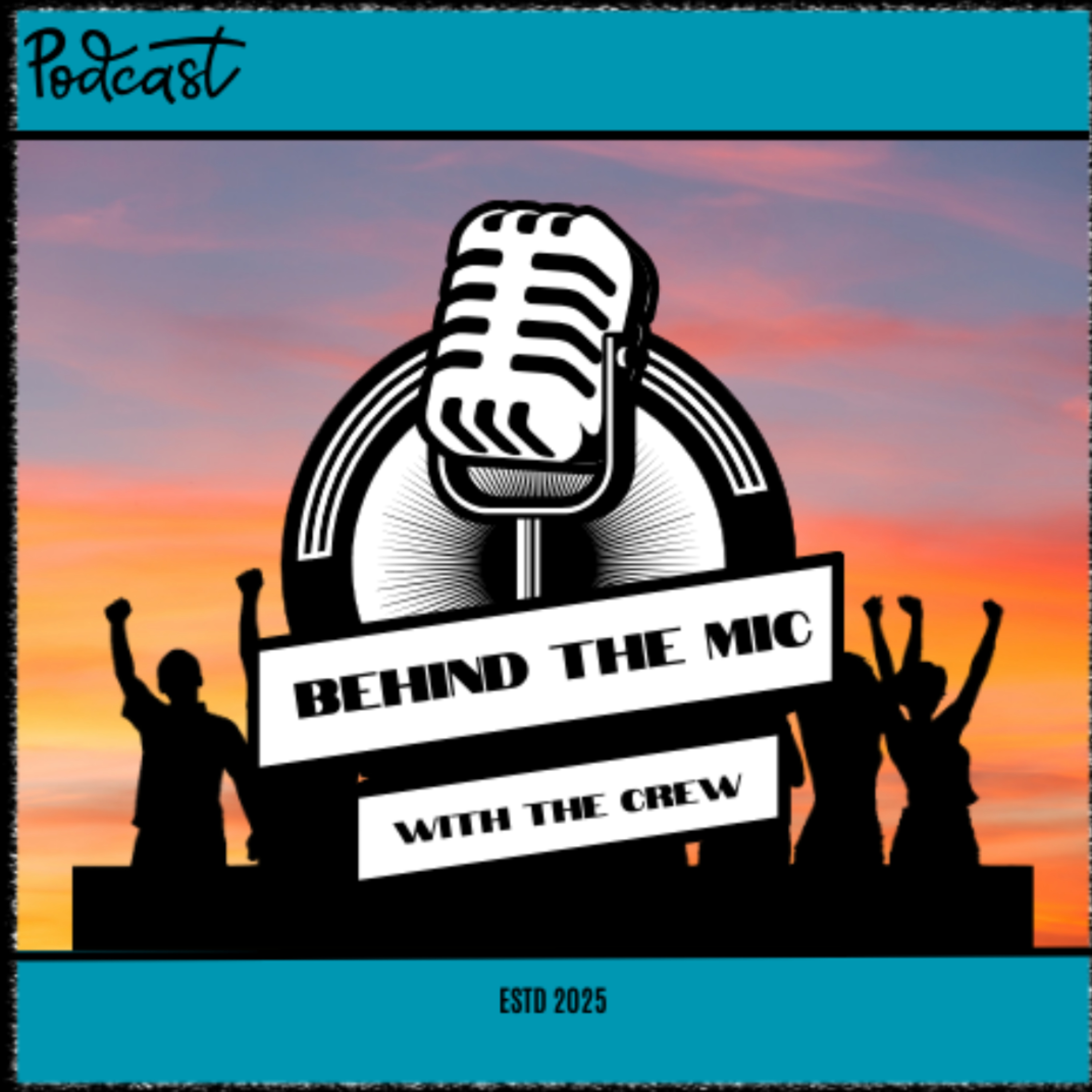 Behind the Mic with the crew