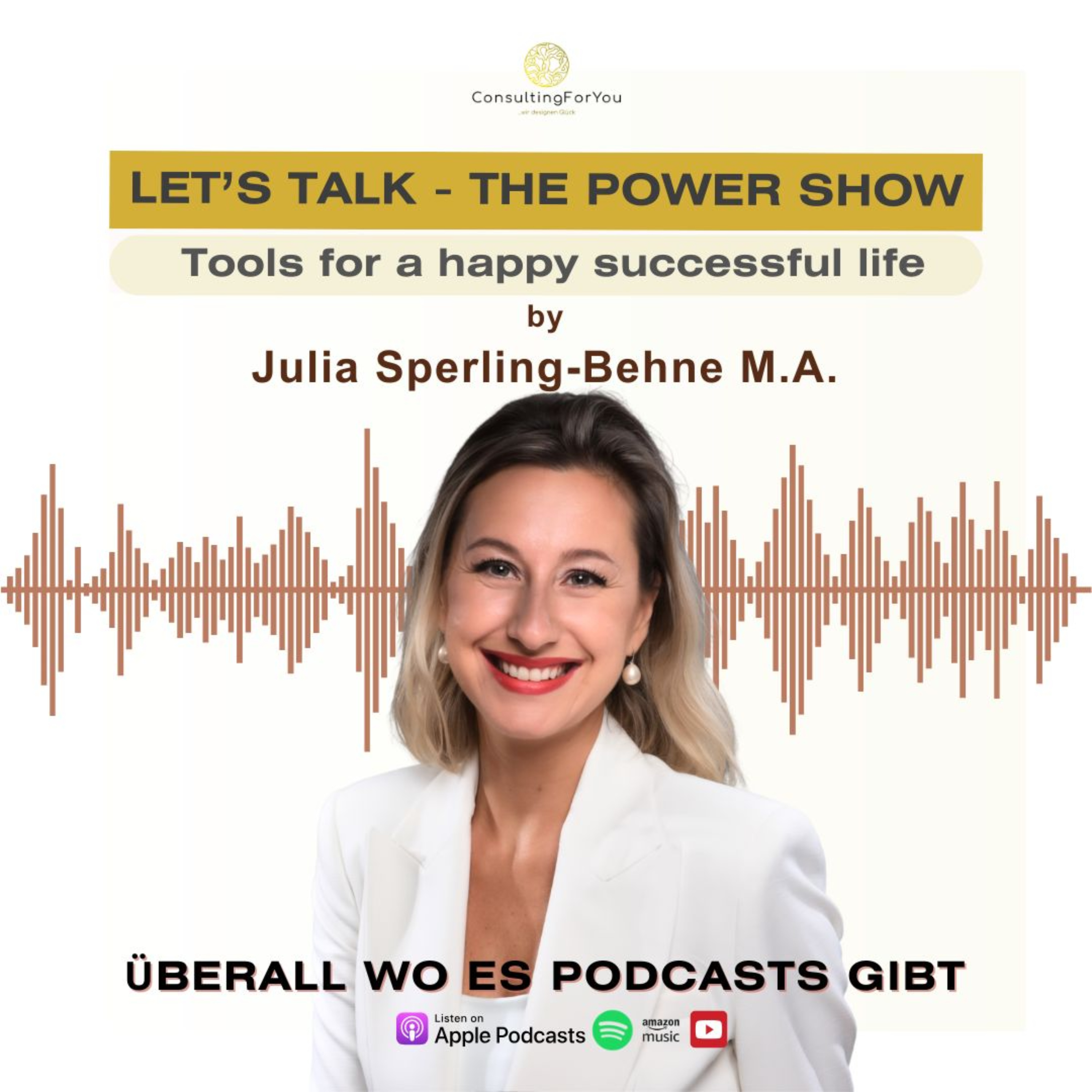 "Let's Talk – The Power Show" podcast artwork