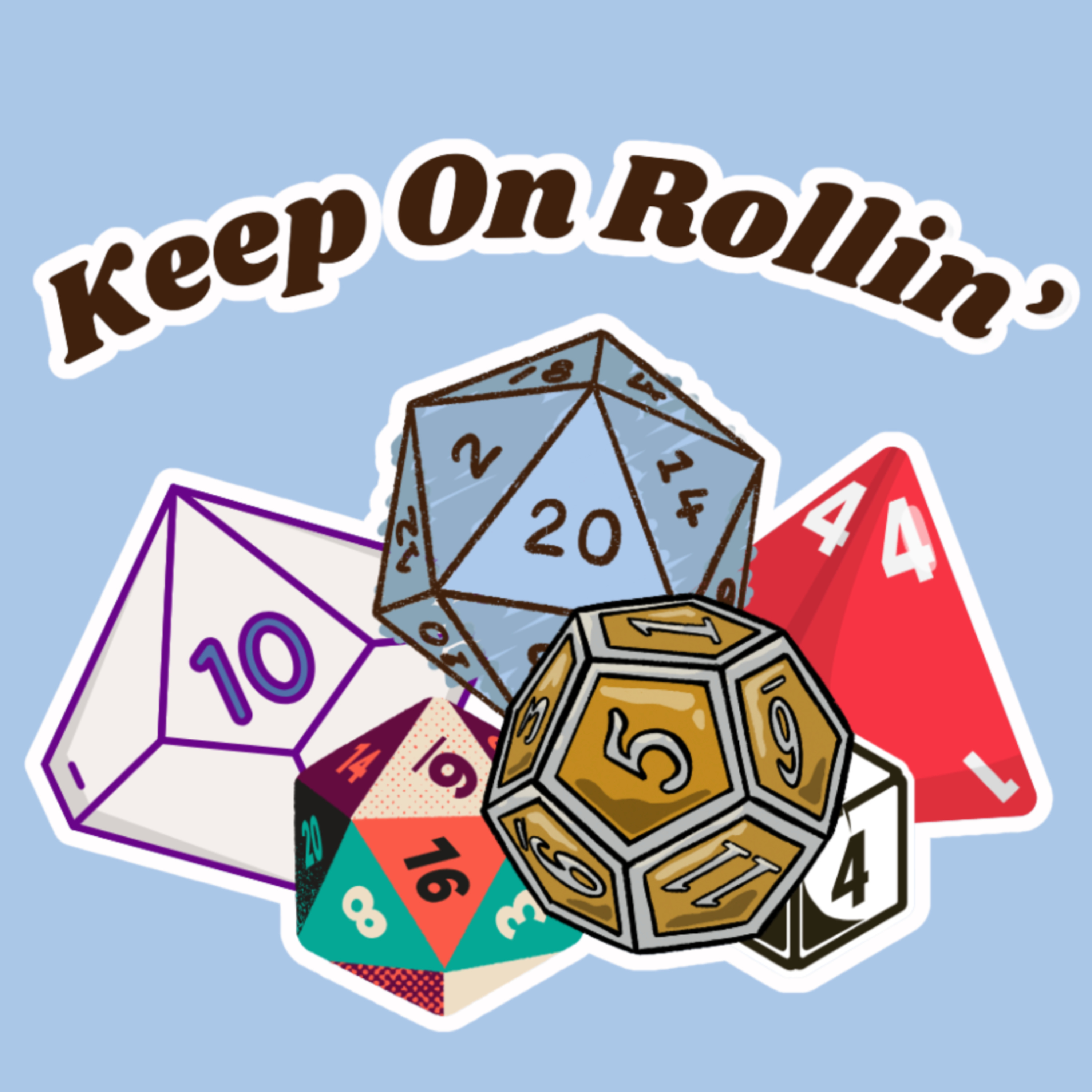 Keep on Rollin' podcast artwork