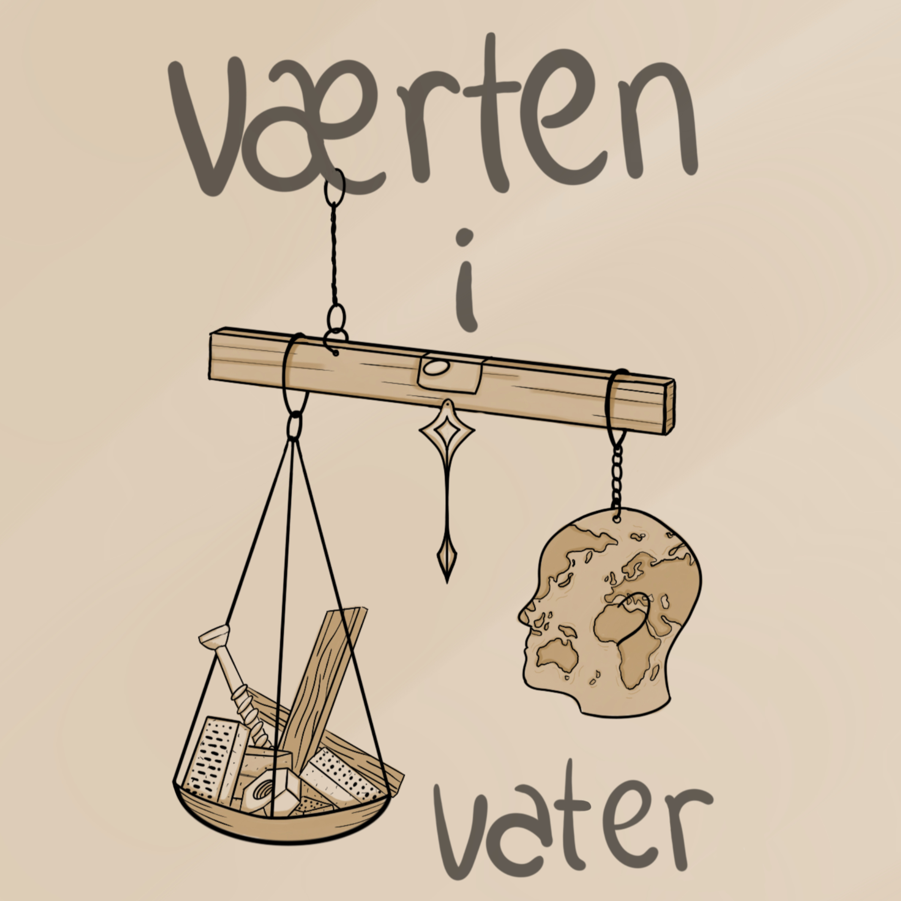 Værten i Vater af Andreas Riebeling Rasmussen