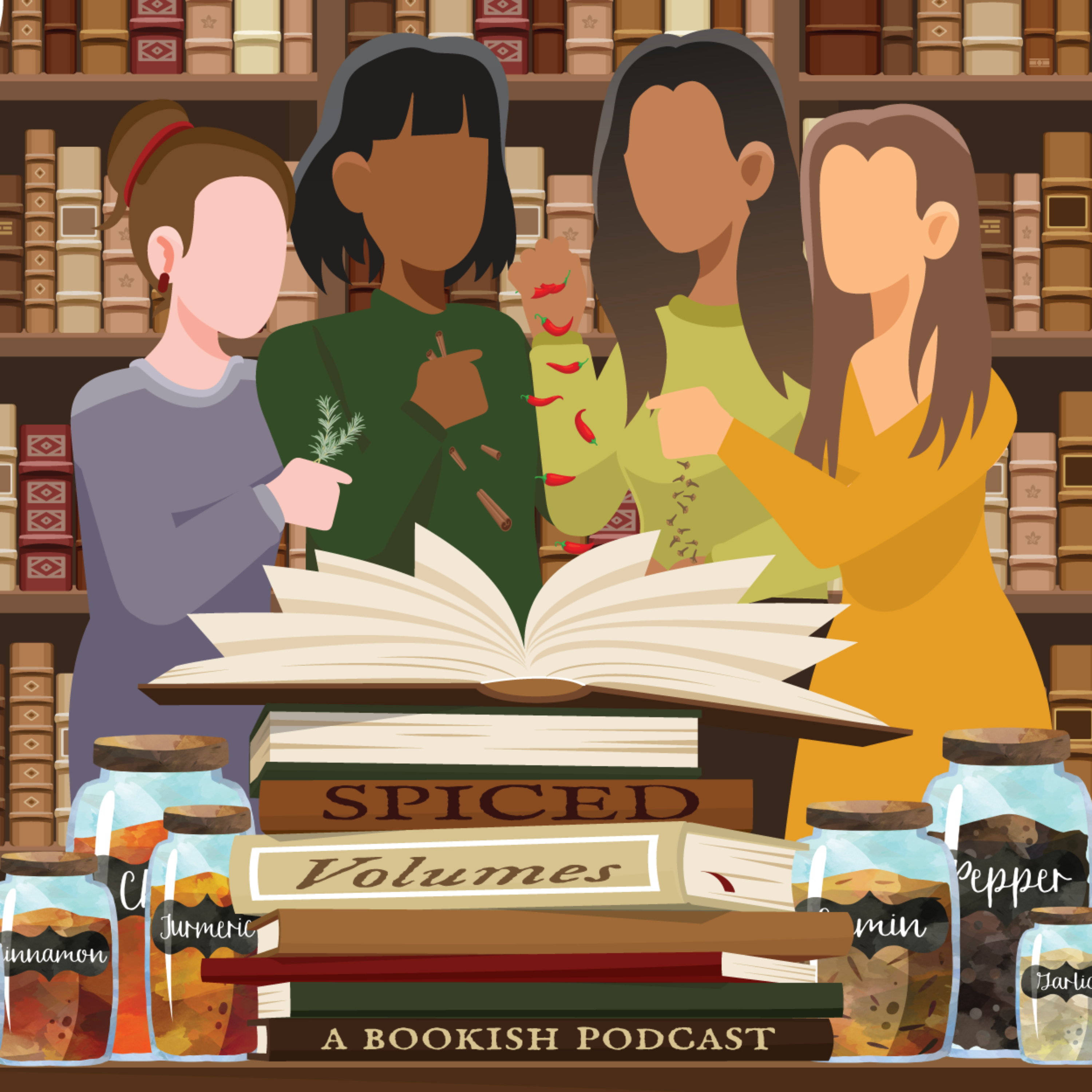 Spiced Volumes podcast artwork