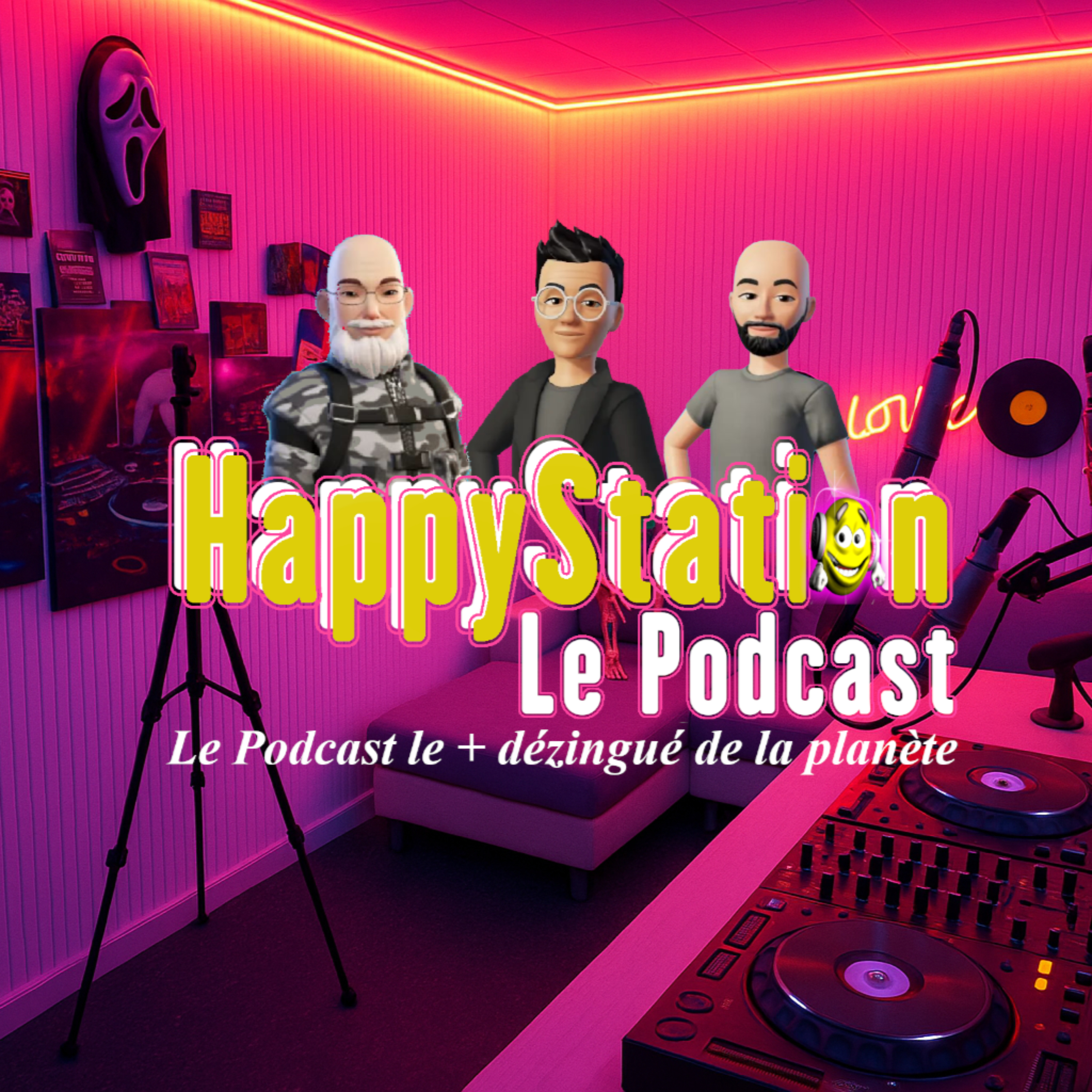 HappyStation Le Podcast podcast artwork