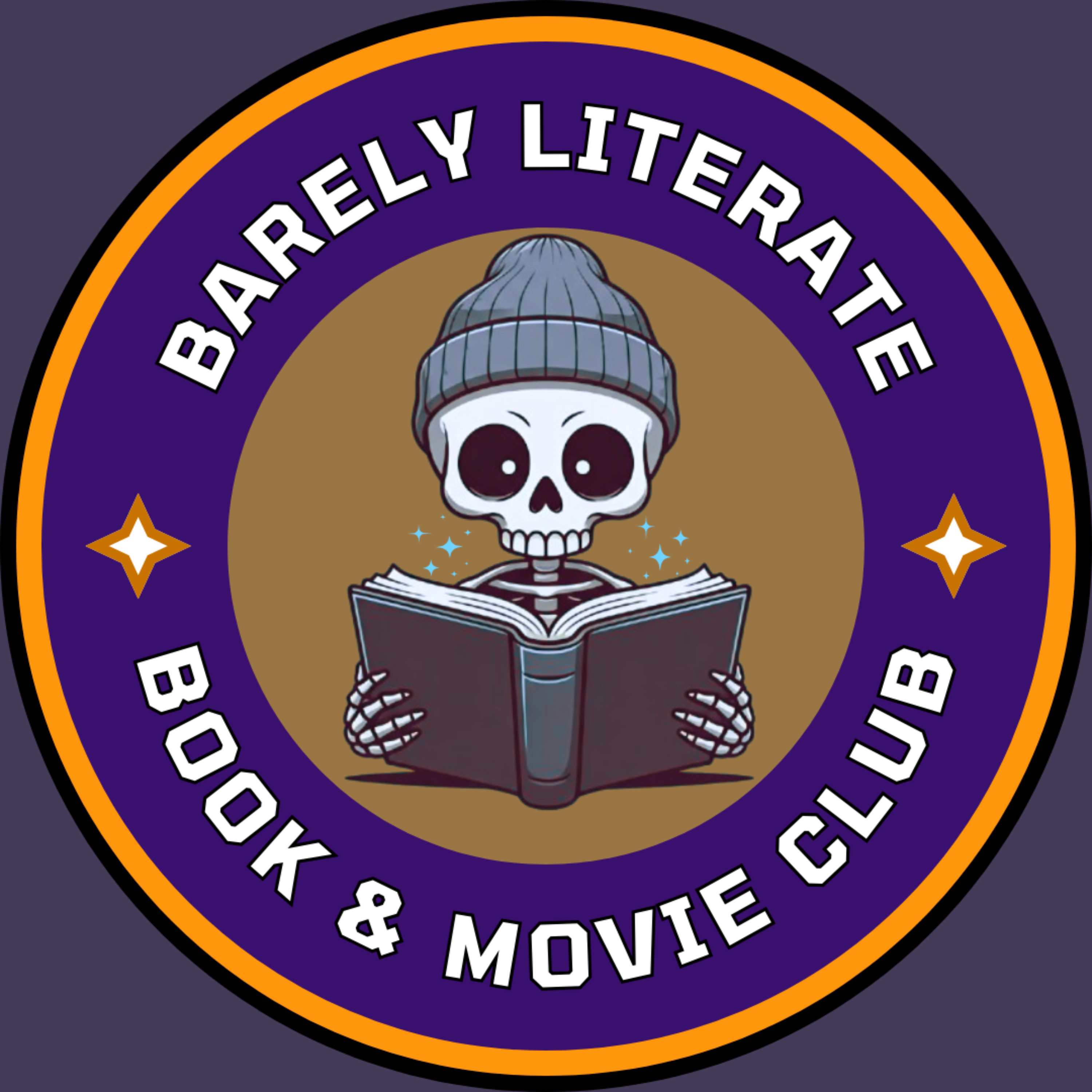 Barely Literate Book & Movie Club cover art