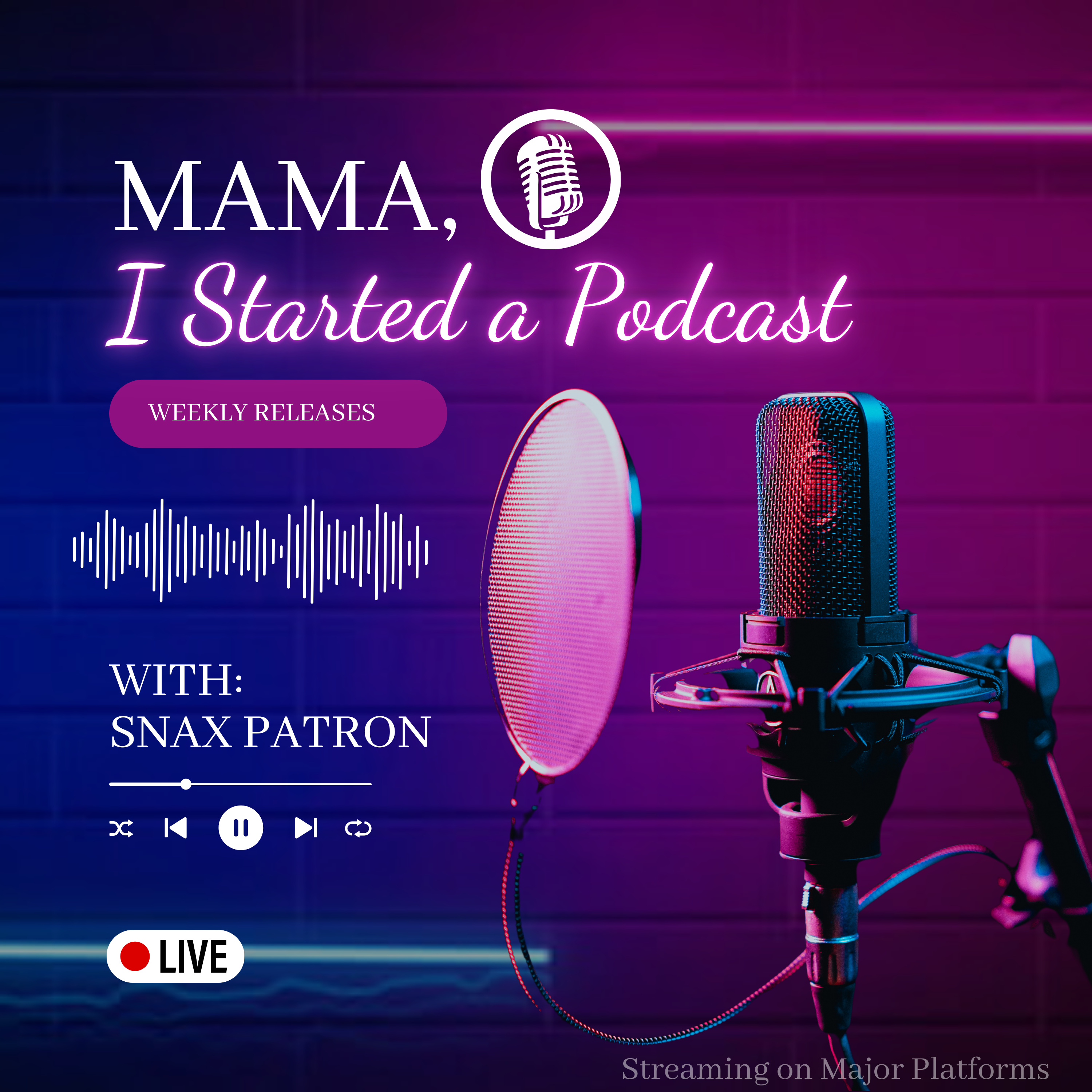 Mama, I Started a Podcast podcast artwork