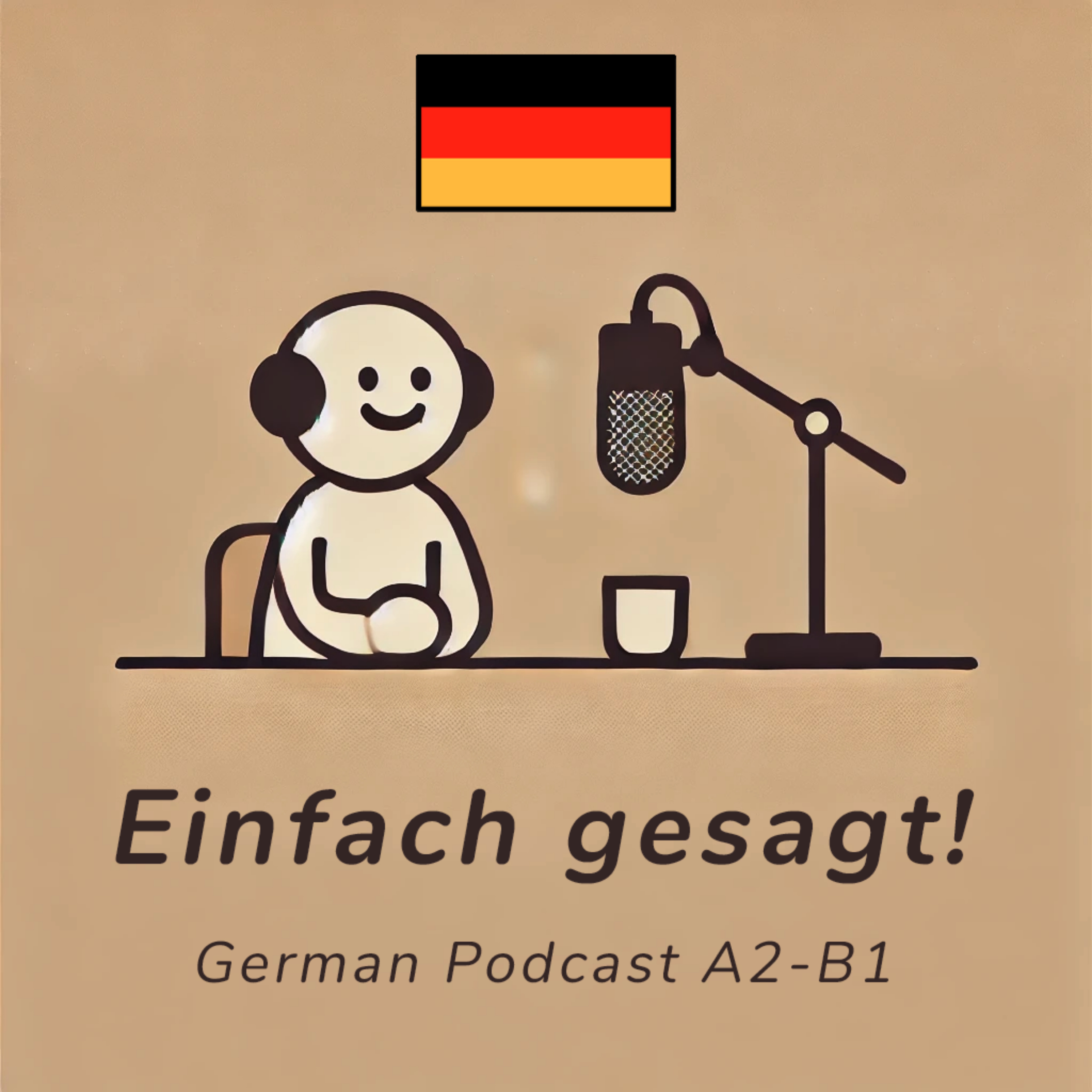 Einfach gesagt! | German Podcast for A2-B1 podcast artwork