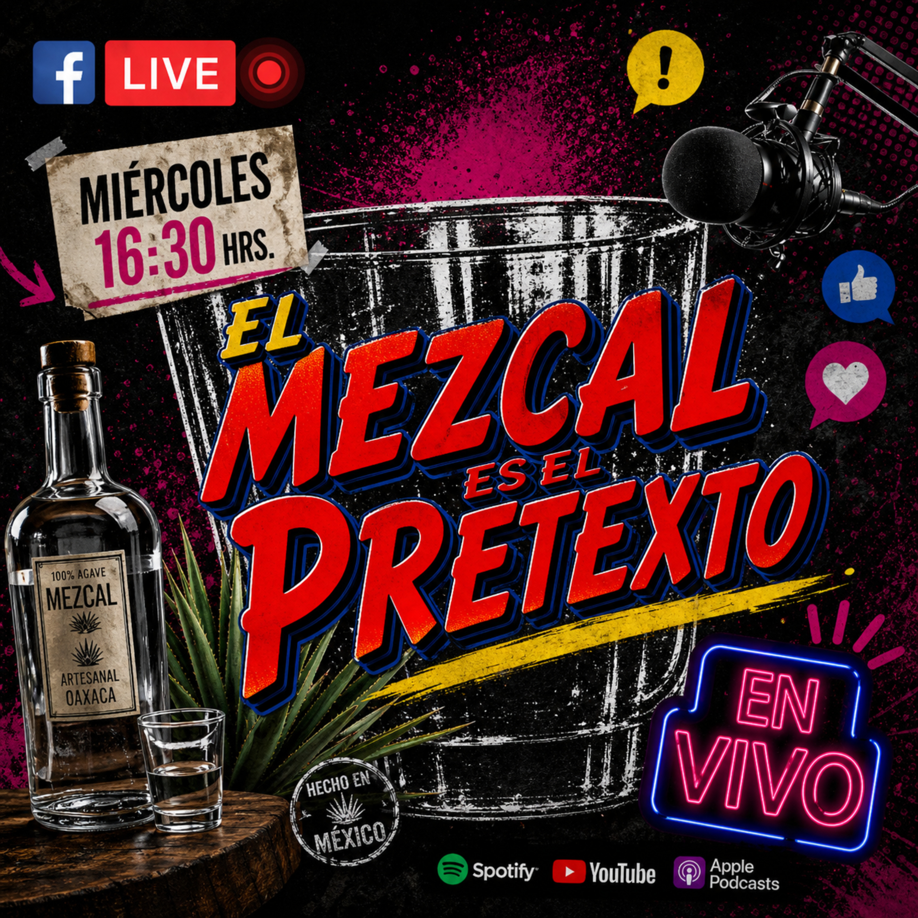 El mezcal es el pretexto