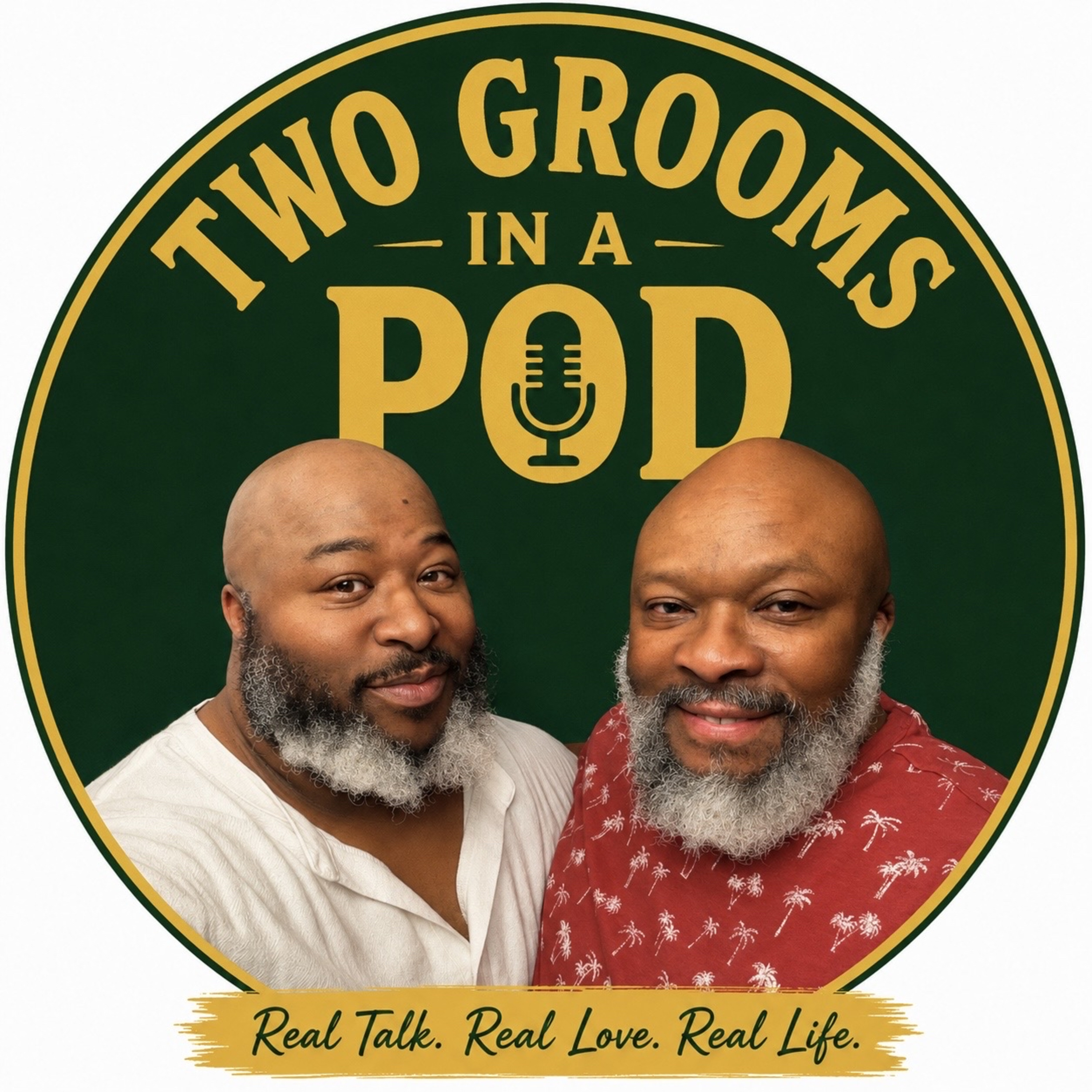 Two Grooms in a Pod podcast artwork